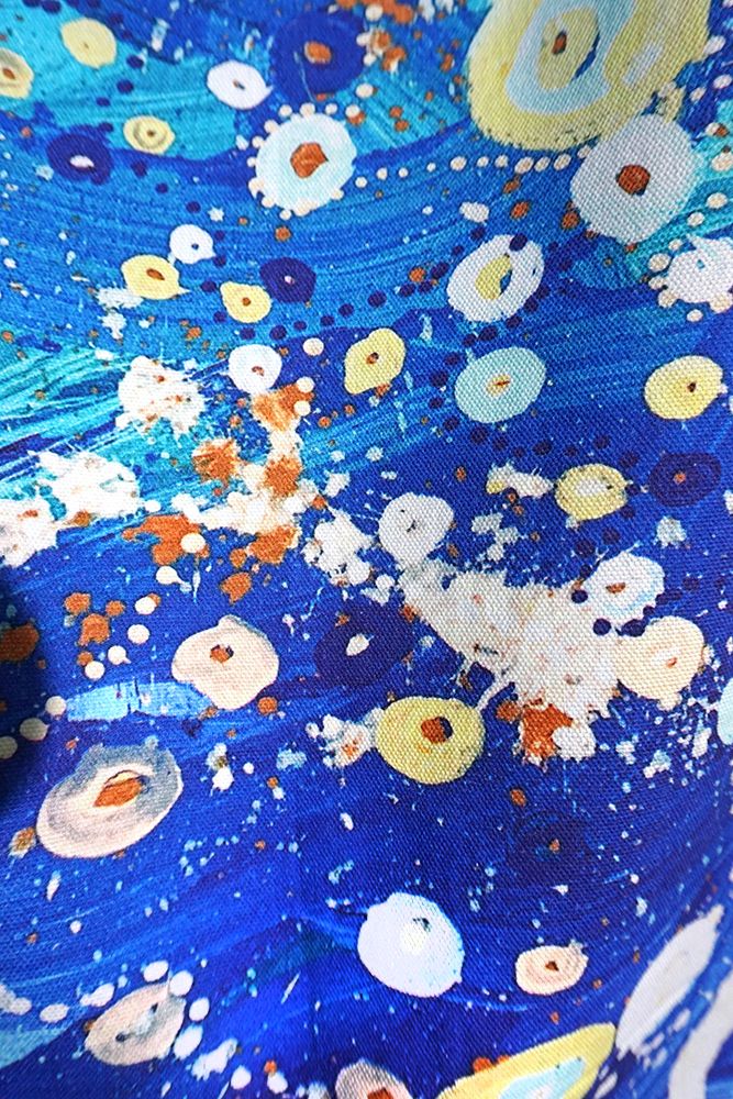 Cotton Tea Towel - Stephen Jupurrula Nelson