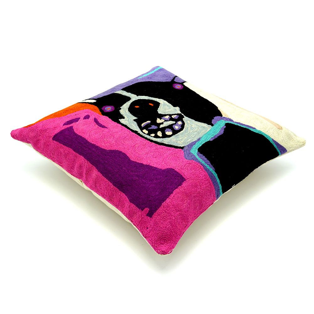 Wool Cushion Cover - Karen Barnes - Dog at Yuendumu