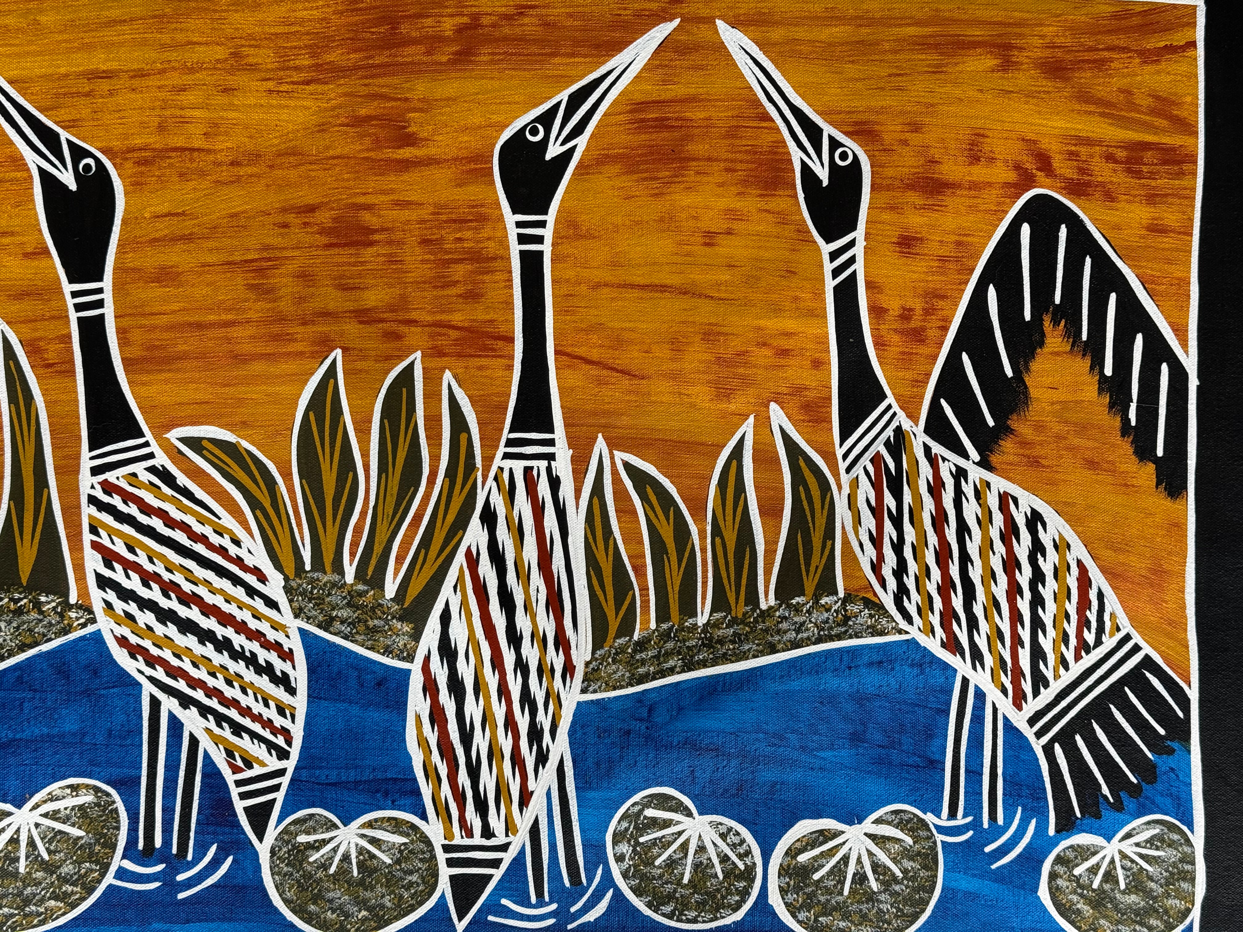Christine Burarrwanga - Dancing Brolgas .01-20