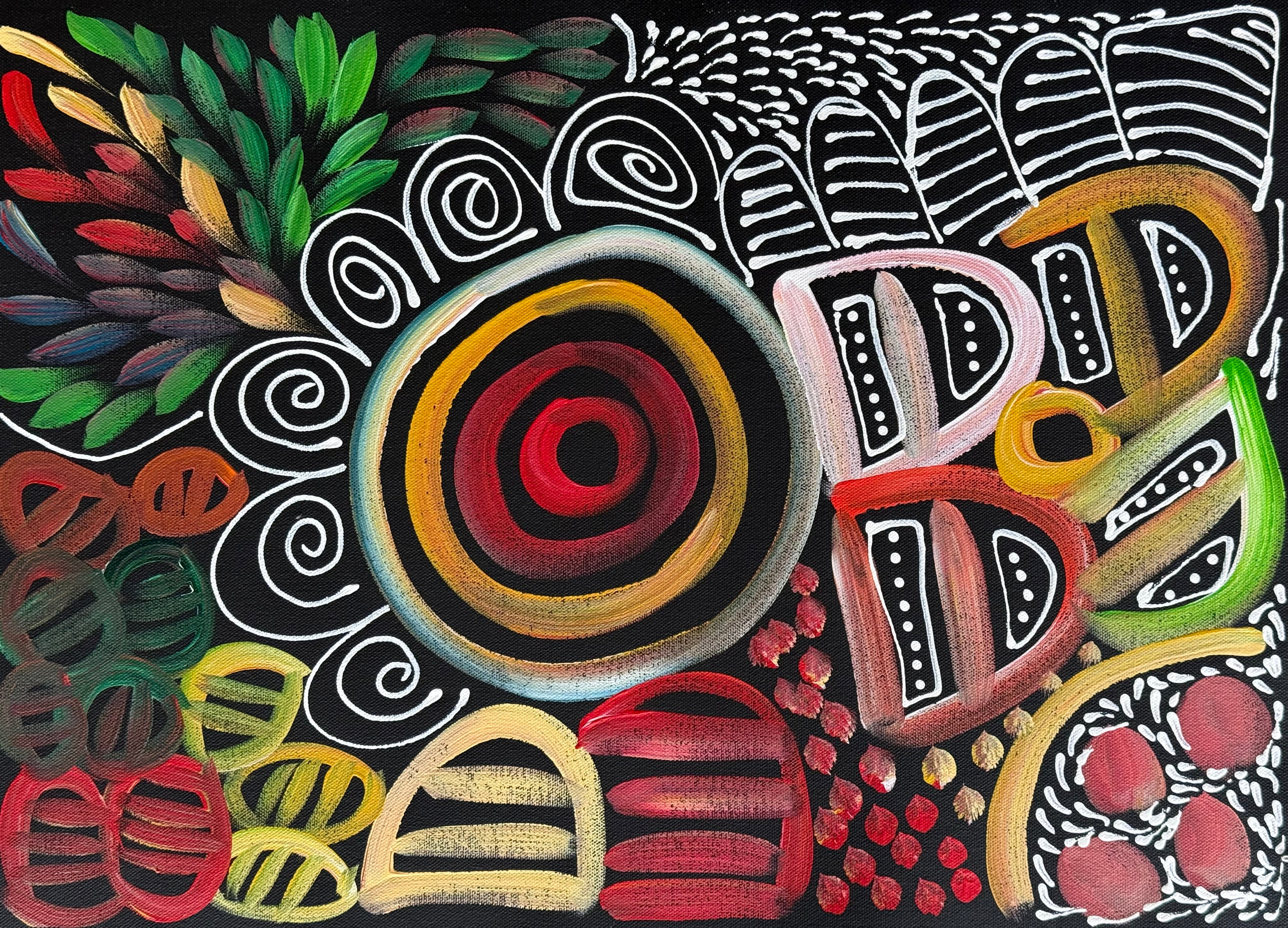 Louise Numina Napananka - Dreamtime .28-2