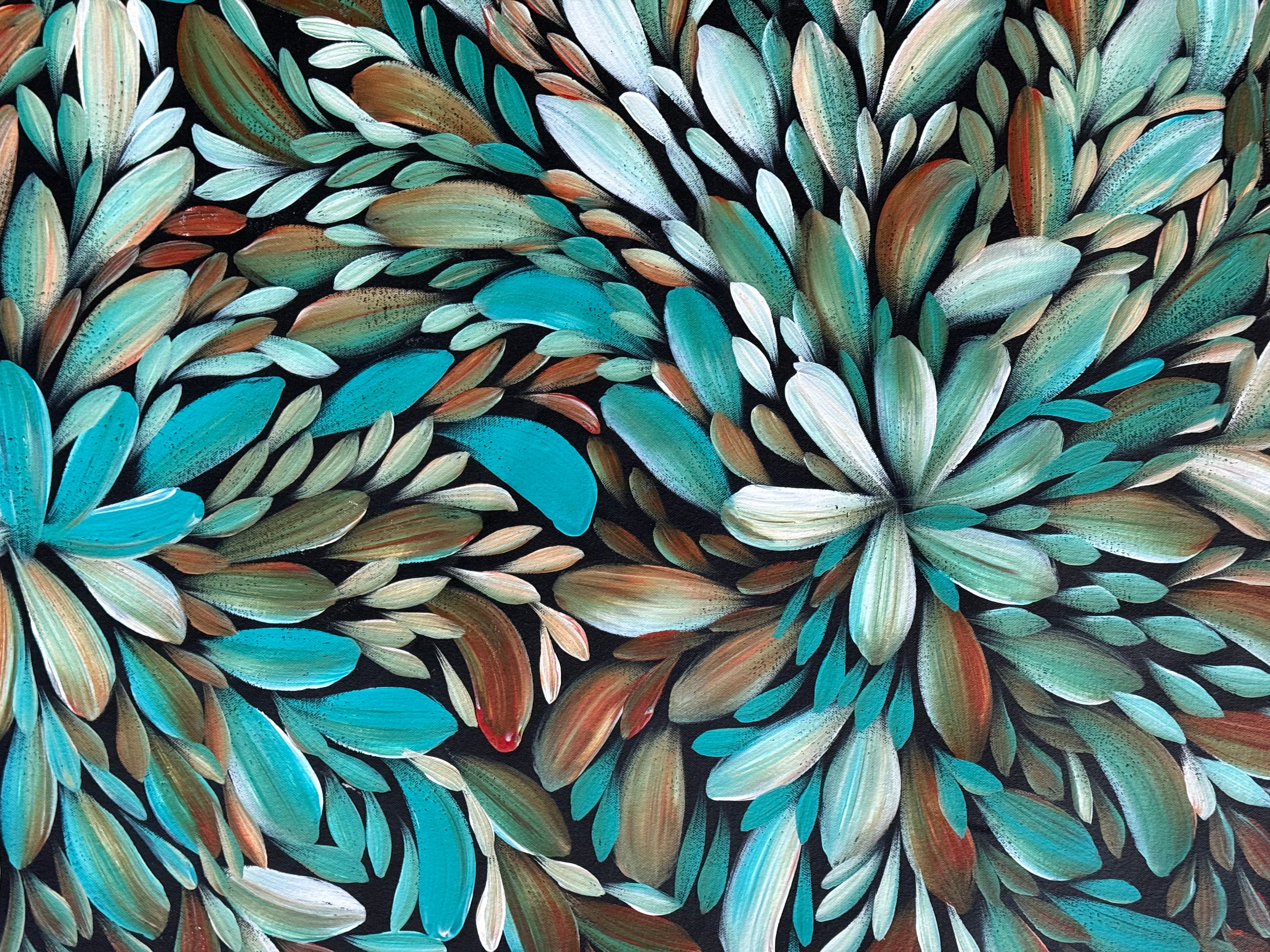 Louise Numina Napananka - Bush Medicine Leaves .16-34