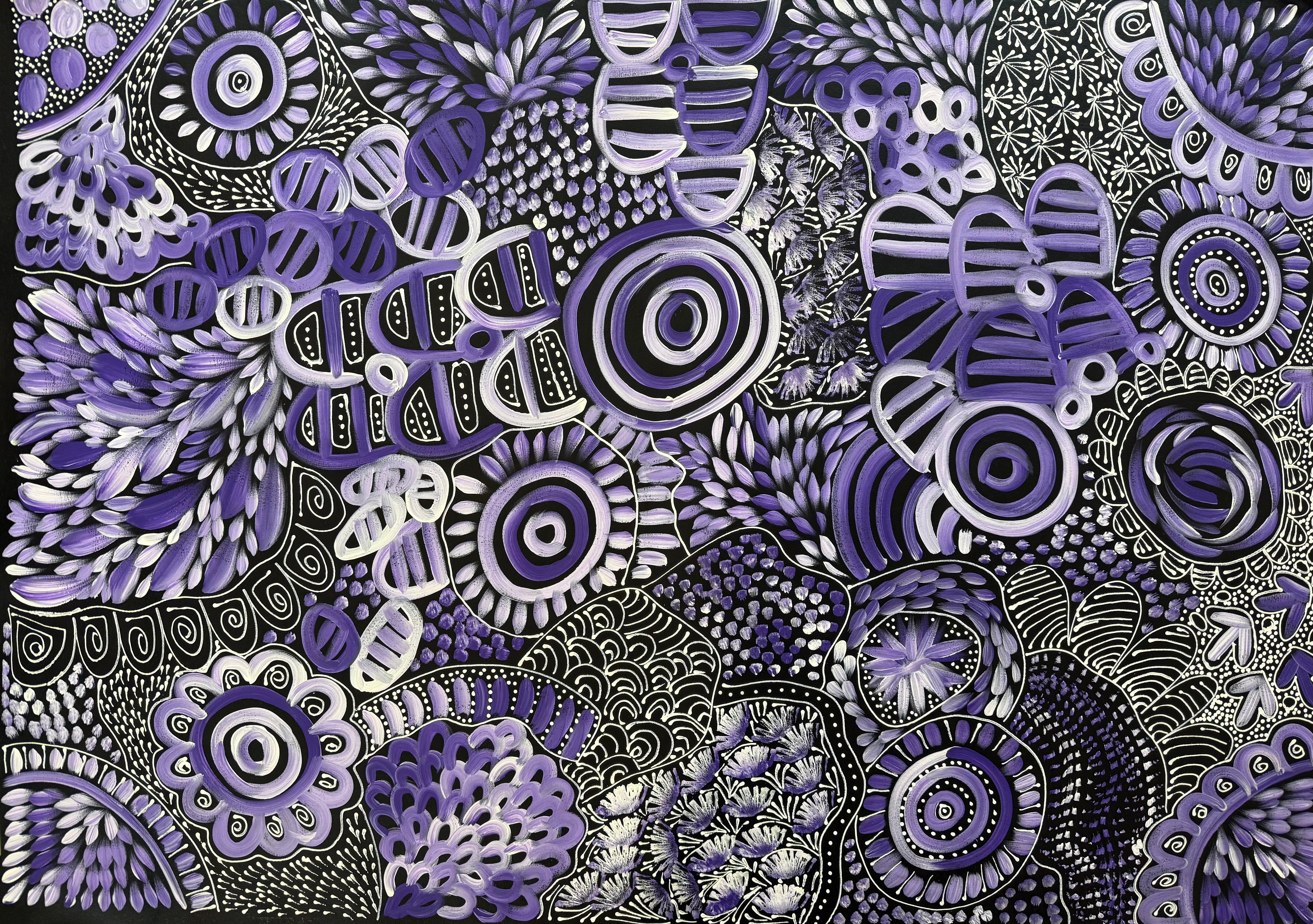 Louise Numina Napananka - Dreamtime .16-69
