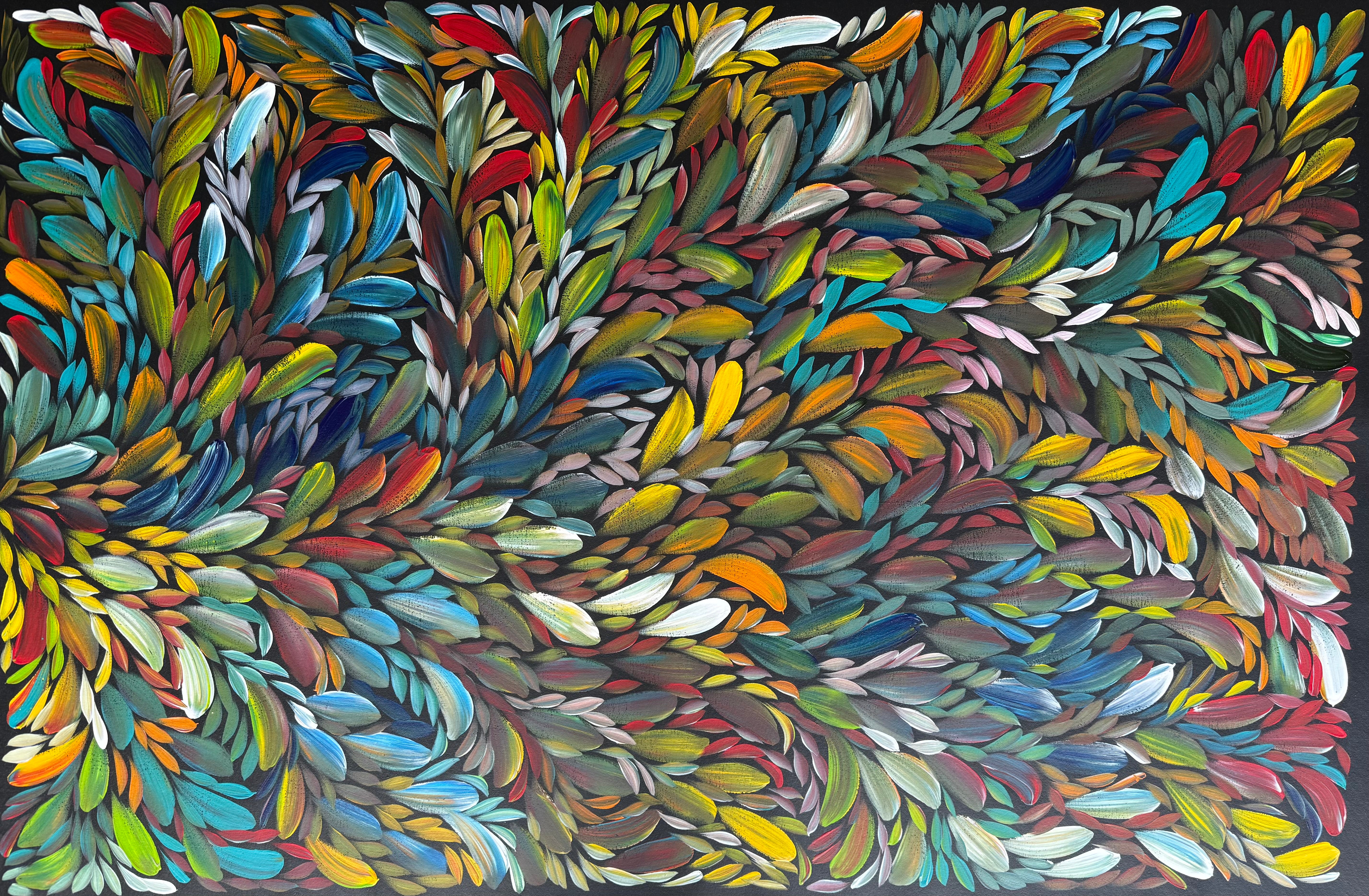 Louise Numina Napananka - Bush Medicine Leaves .21-14