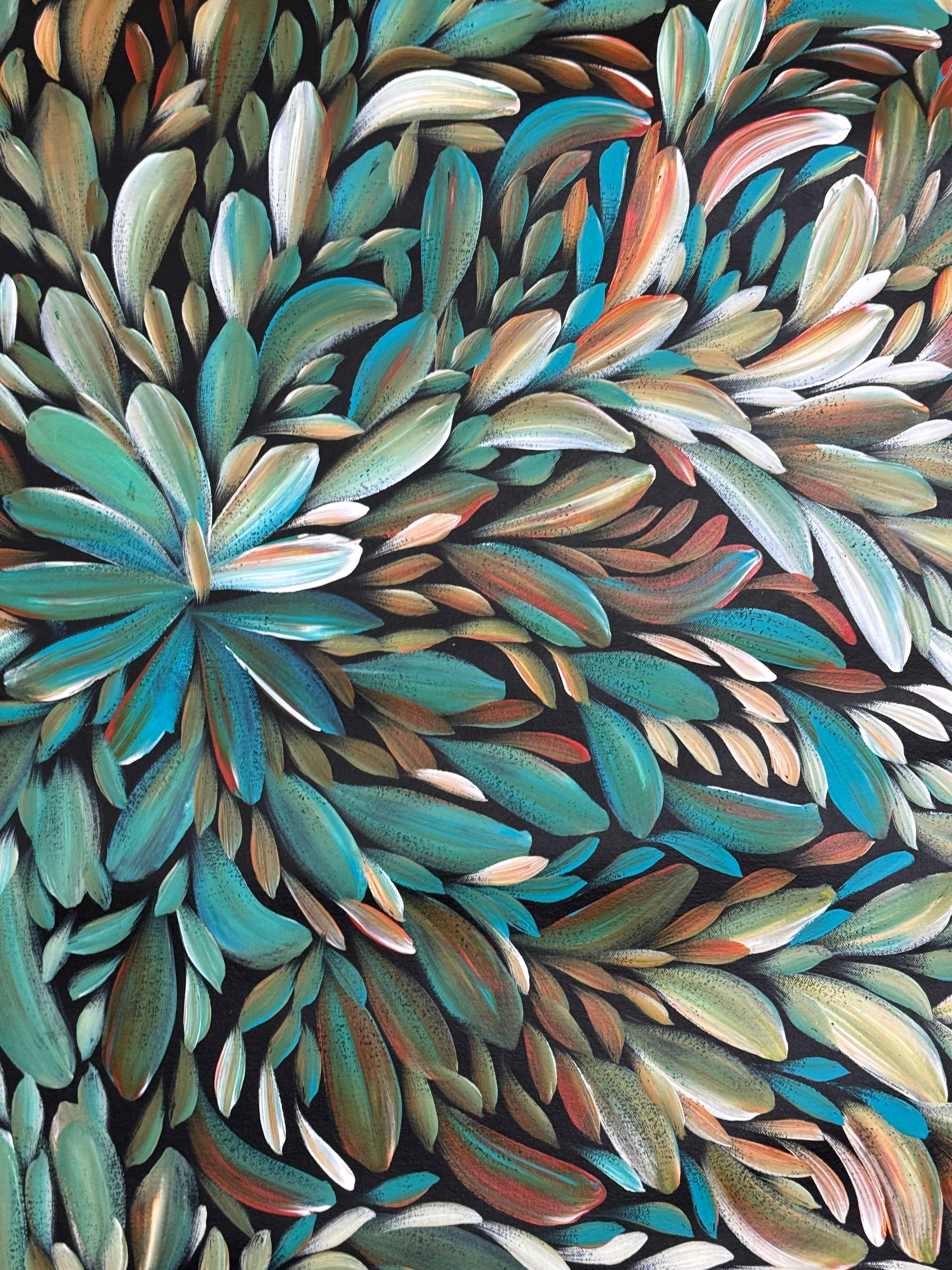 Louise Numina Napananka - Bush Medicine Leaves .16-1