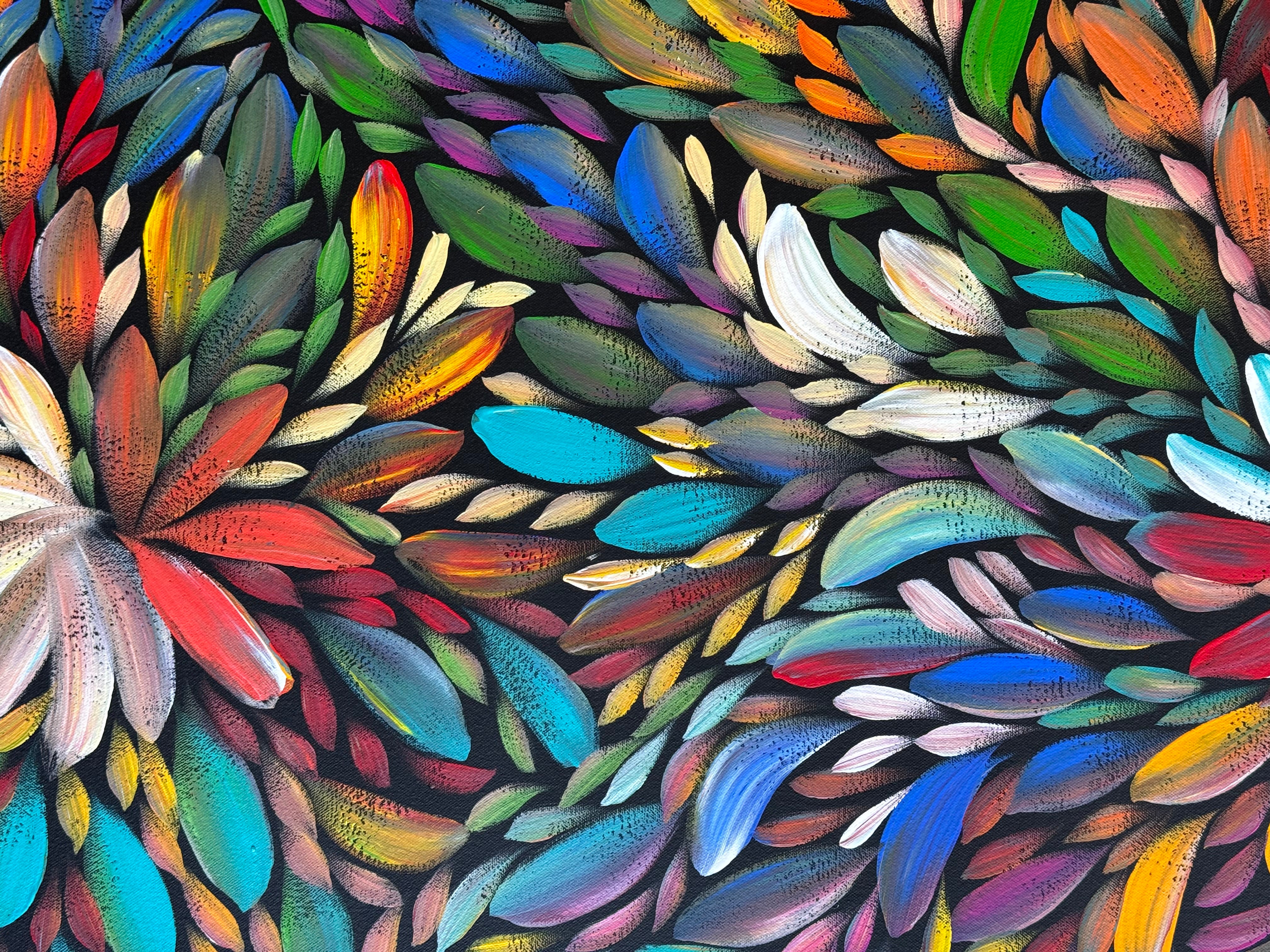 Louise Numina Napananka - Bush Medicine Leaves .21-17
