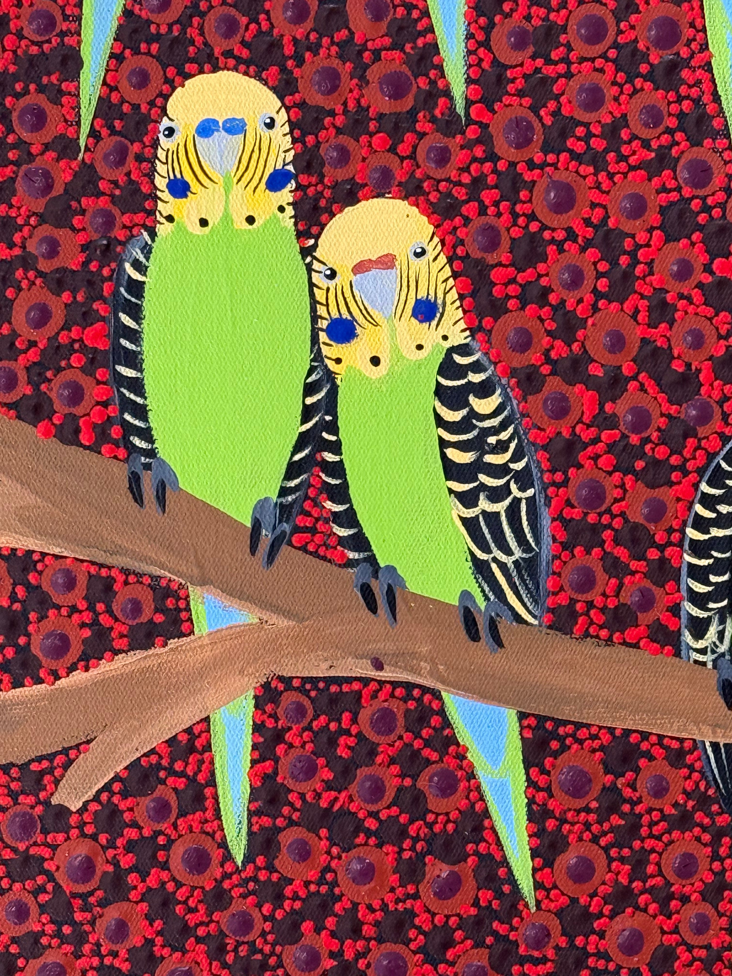 Kathleen Buzzacott - Budgies .88-19