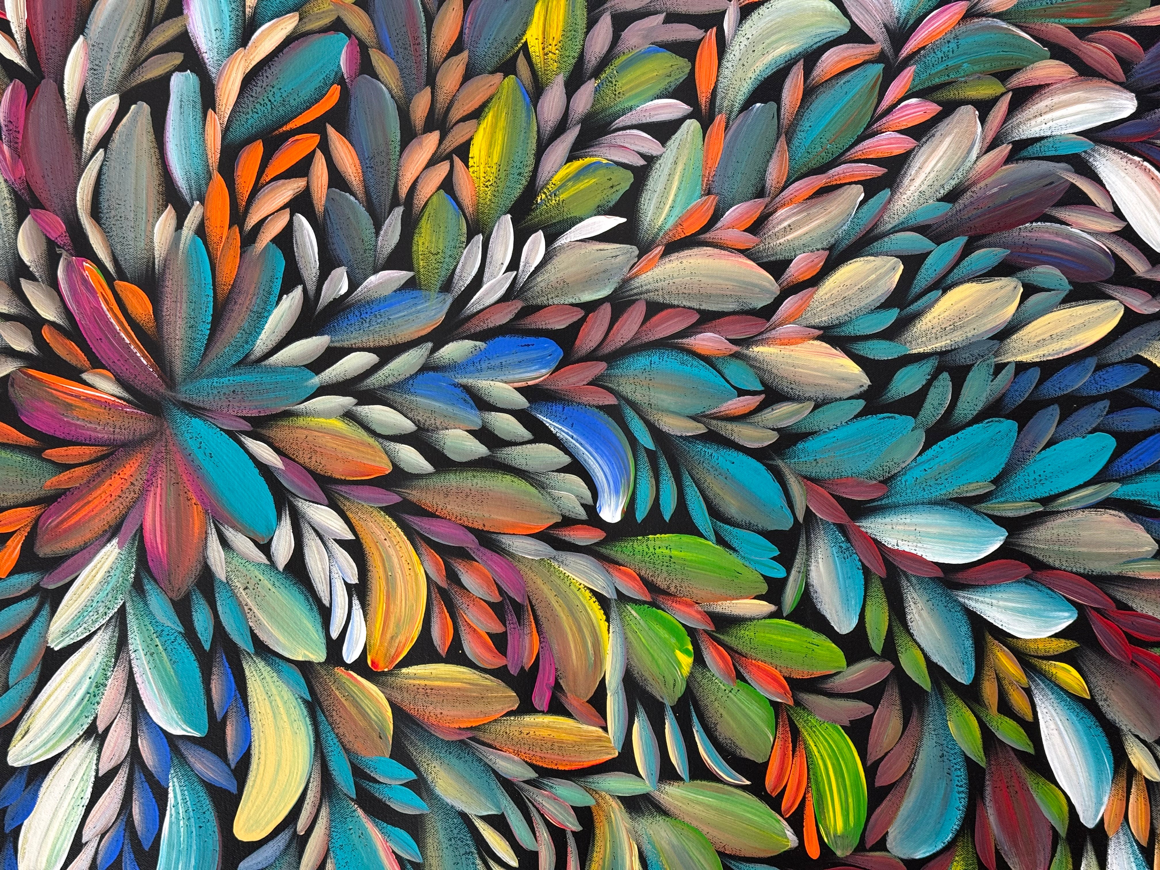 Louise Numina Napananka - Bush Medicine Leaves .16-5