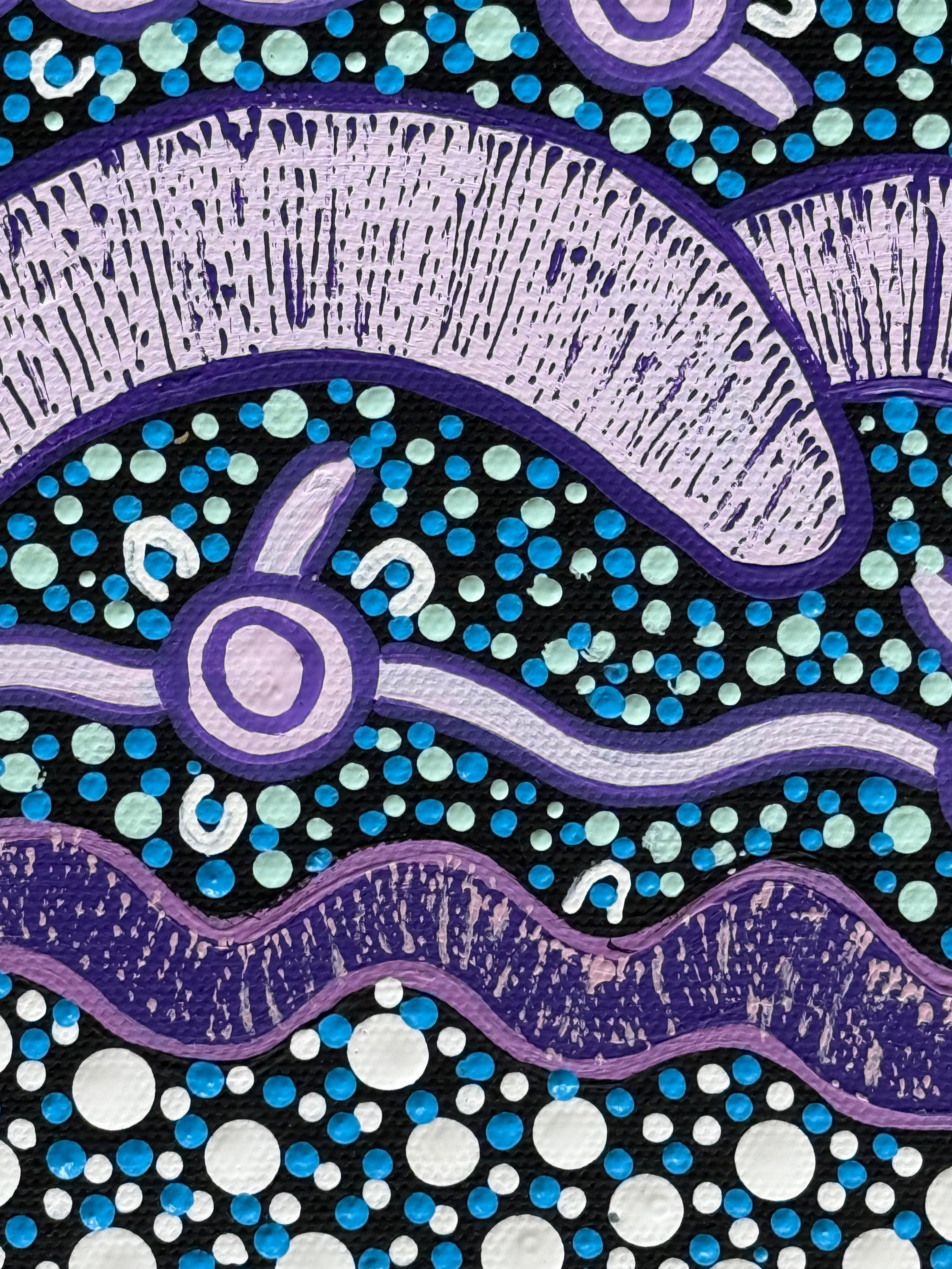 Deidre Burgoyne Rosier - Land and to the Sea .18-19 *pre-stretched*