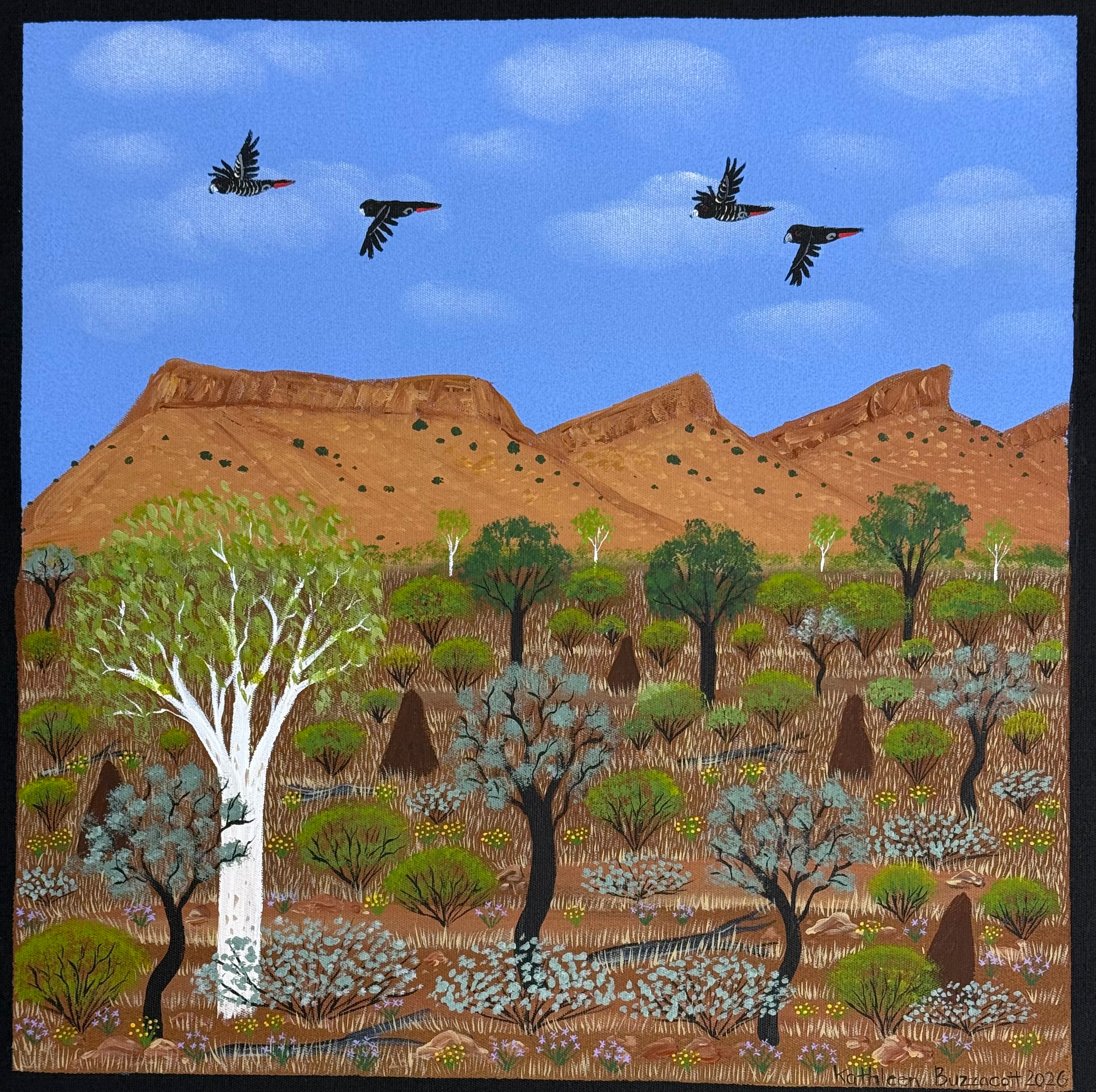 Kathleen Buzzacott - West MacDonnell Ranges .41-18