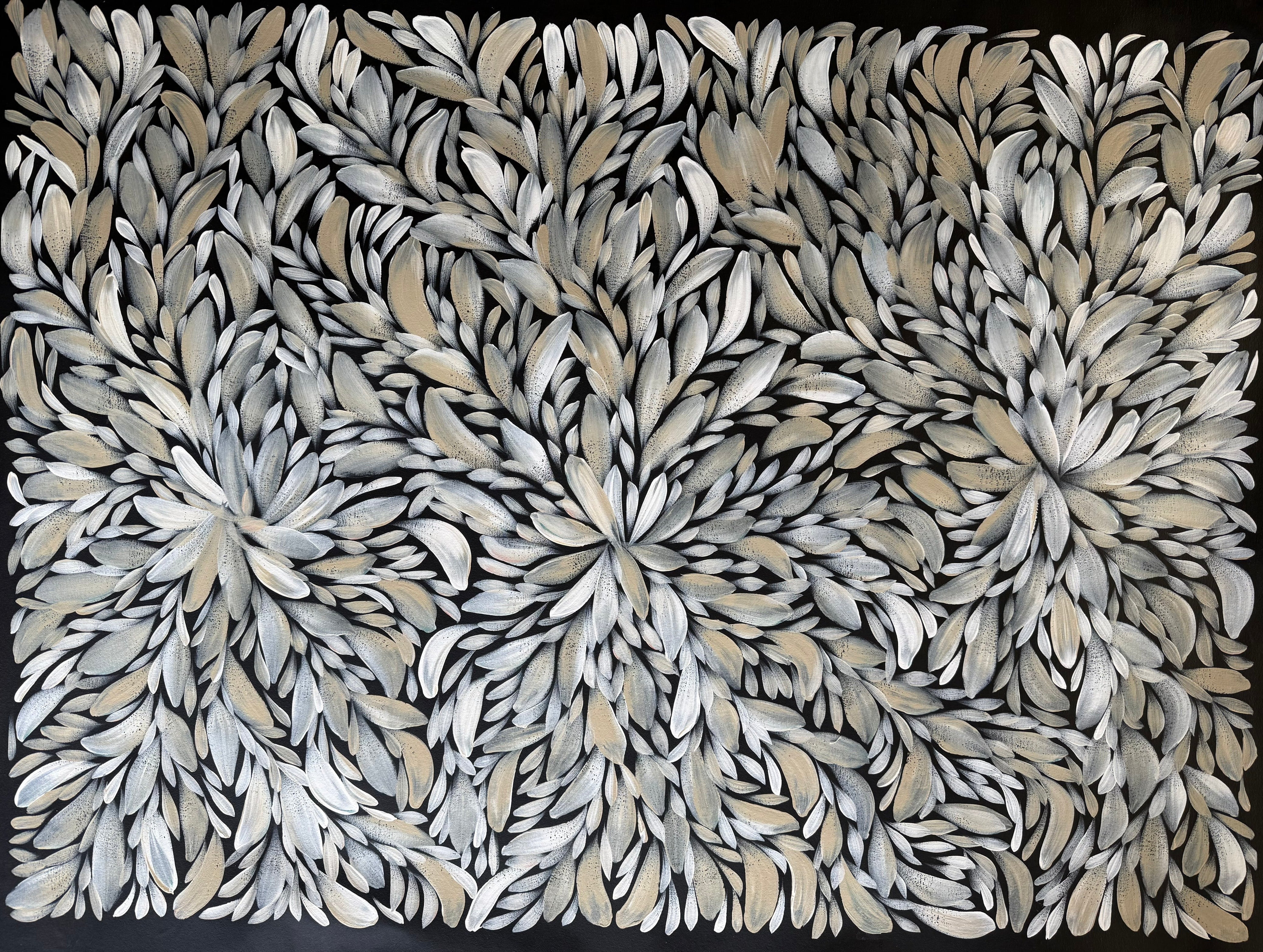 Louise Numina Napananka - Bush Medicine Leaves - 127x93cm .00-12