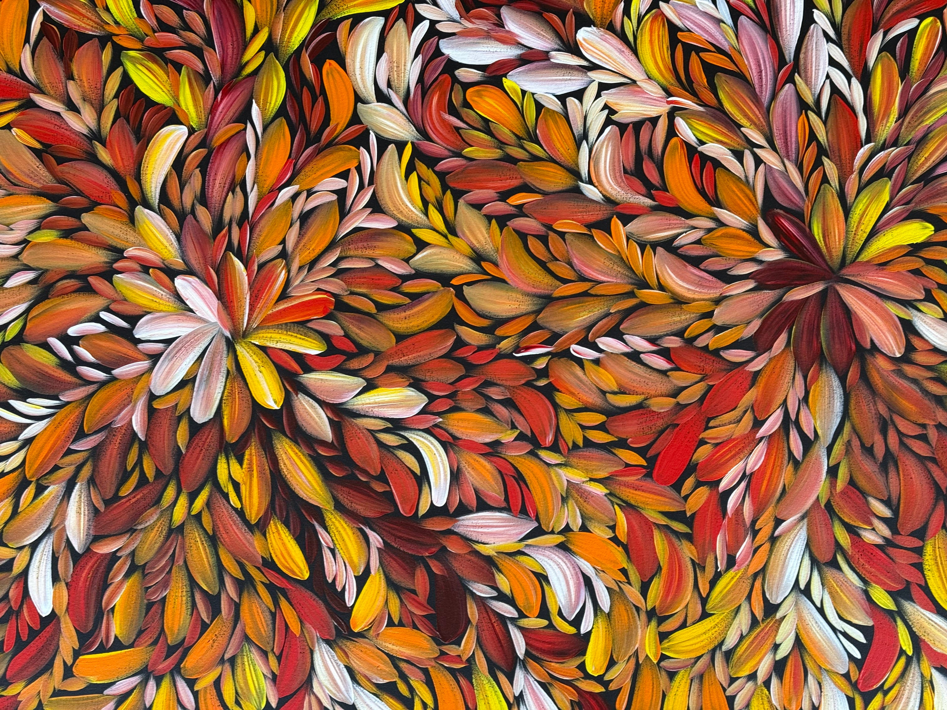 Louise Numina Napananka - Bush Medicine Leaves - 178x90cm .23-17