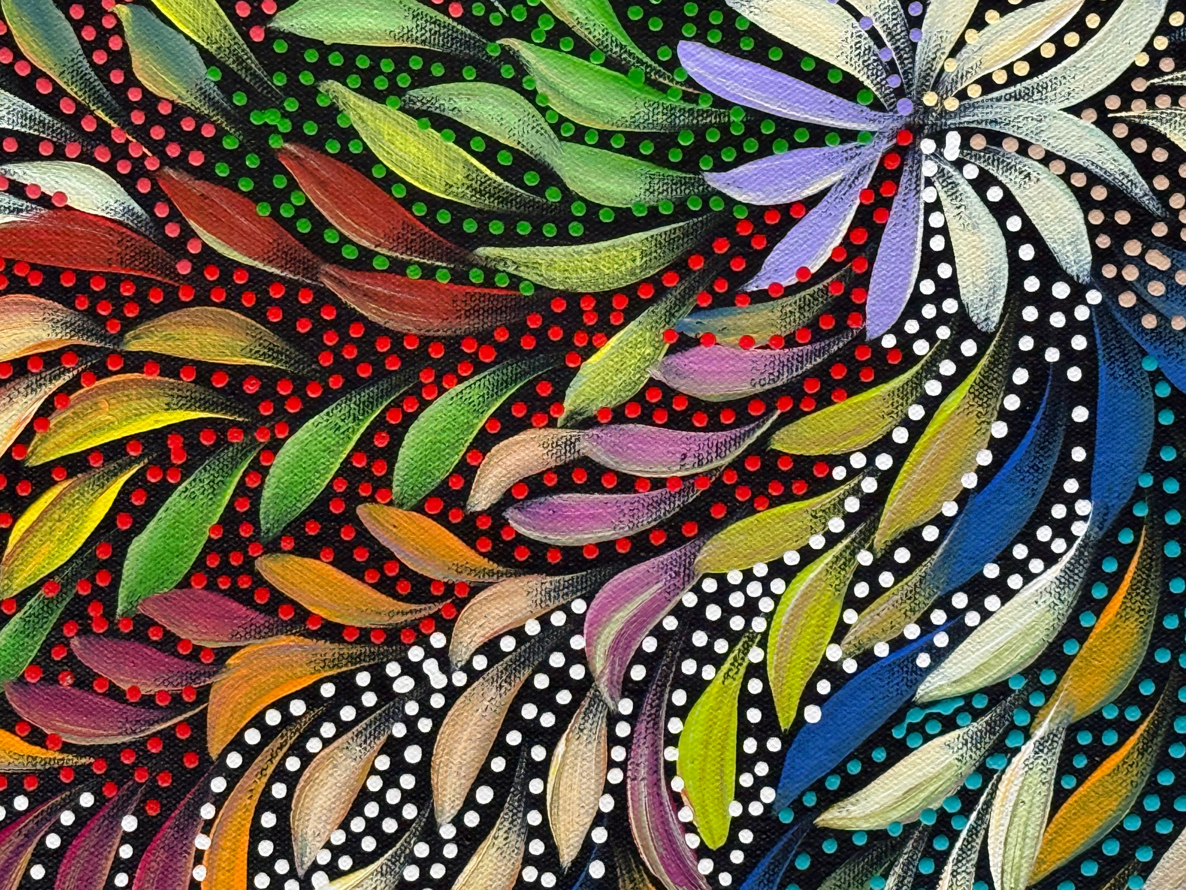 Caroline Numina - Seeded Bush Medicine Leaves .04-34