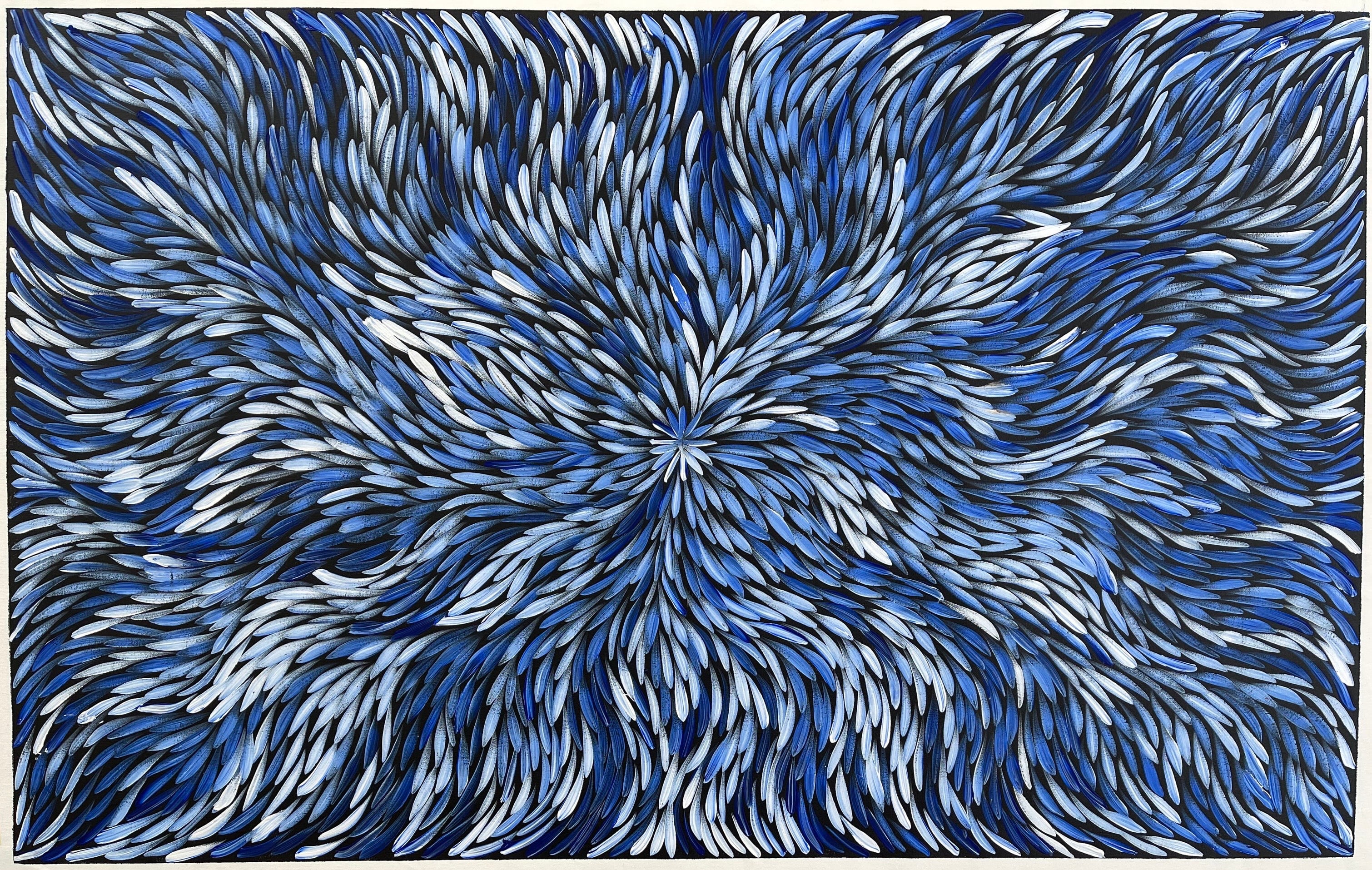 Sharon Numina - Bush Medicine Leaves - 145x92cm .66-1