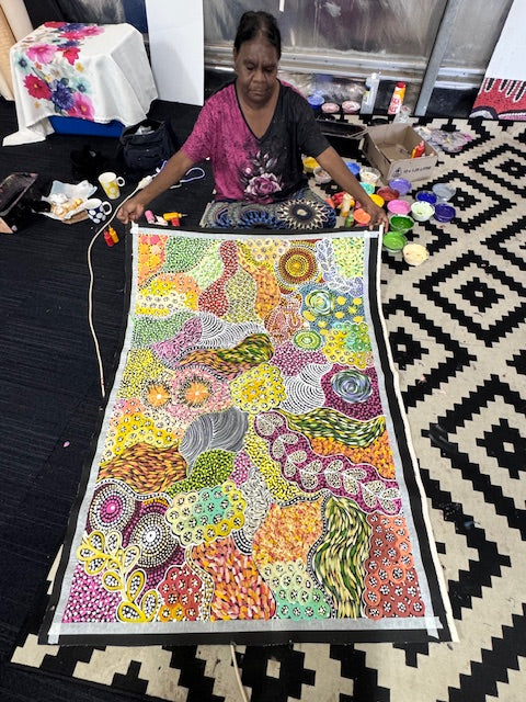 Janet Golder Kngwarreye - My Country .002