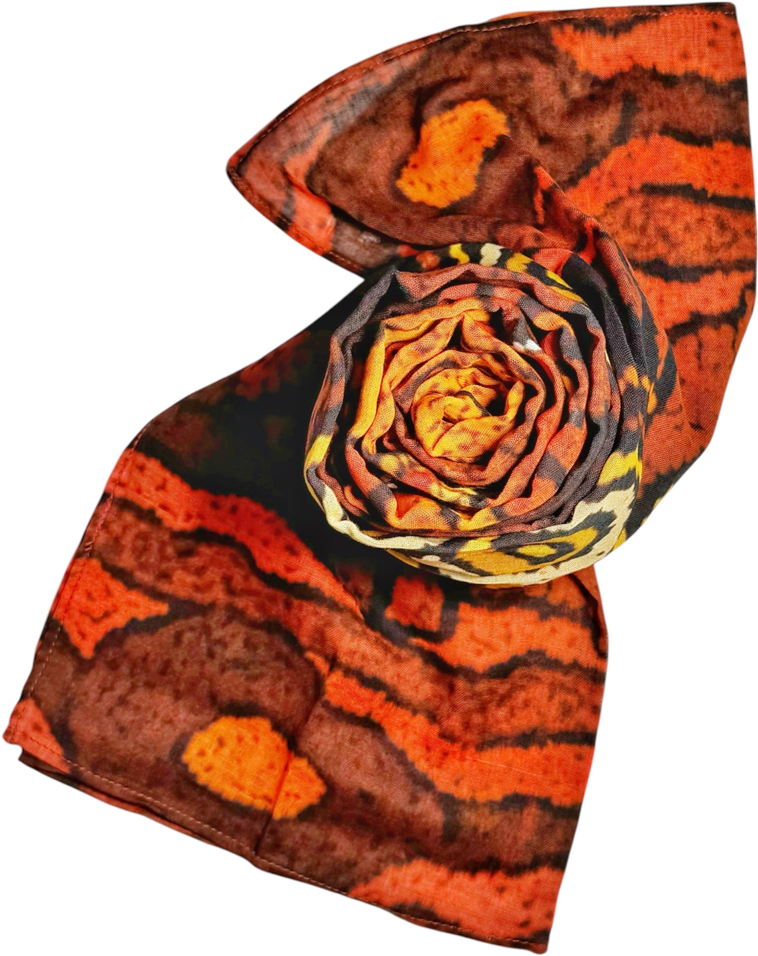 Organic Cotton Summer Scarf - Damien & Yilpi Marks - Hailstorm Dreaming