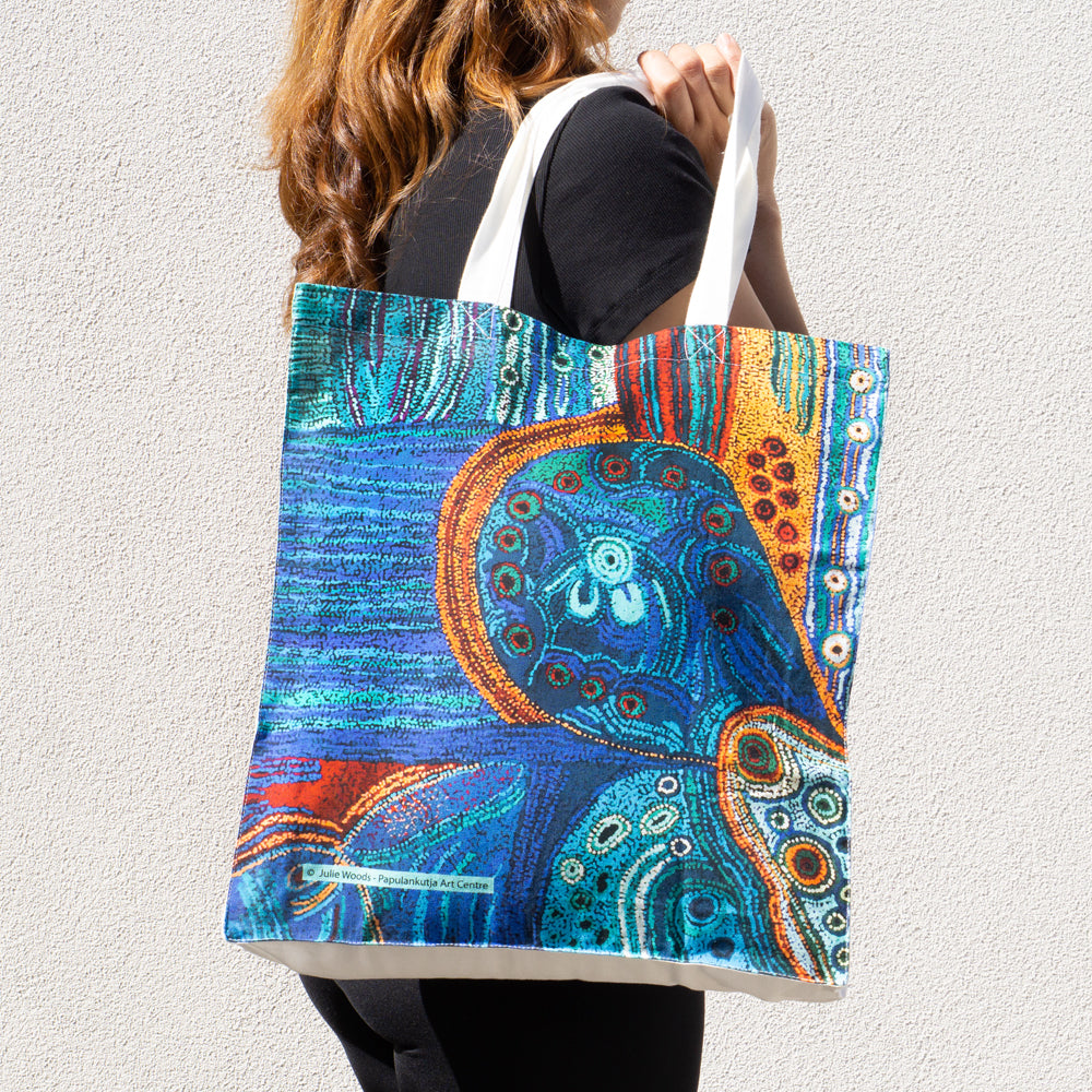 Foldable Cotton Bag - Julie Woods