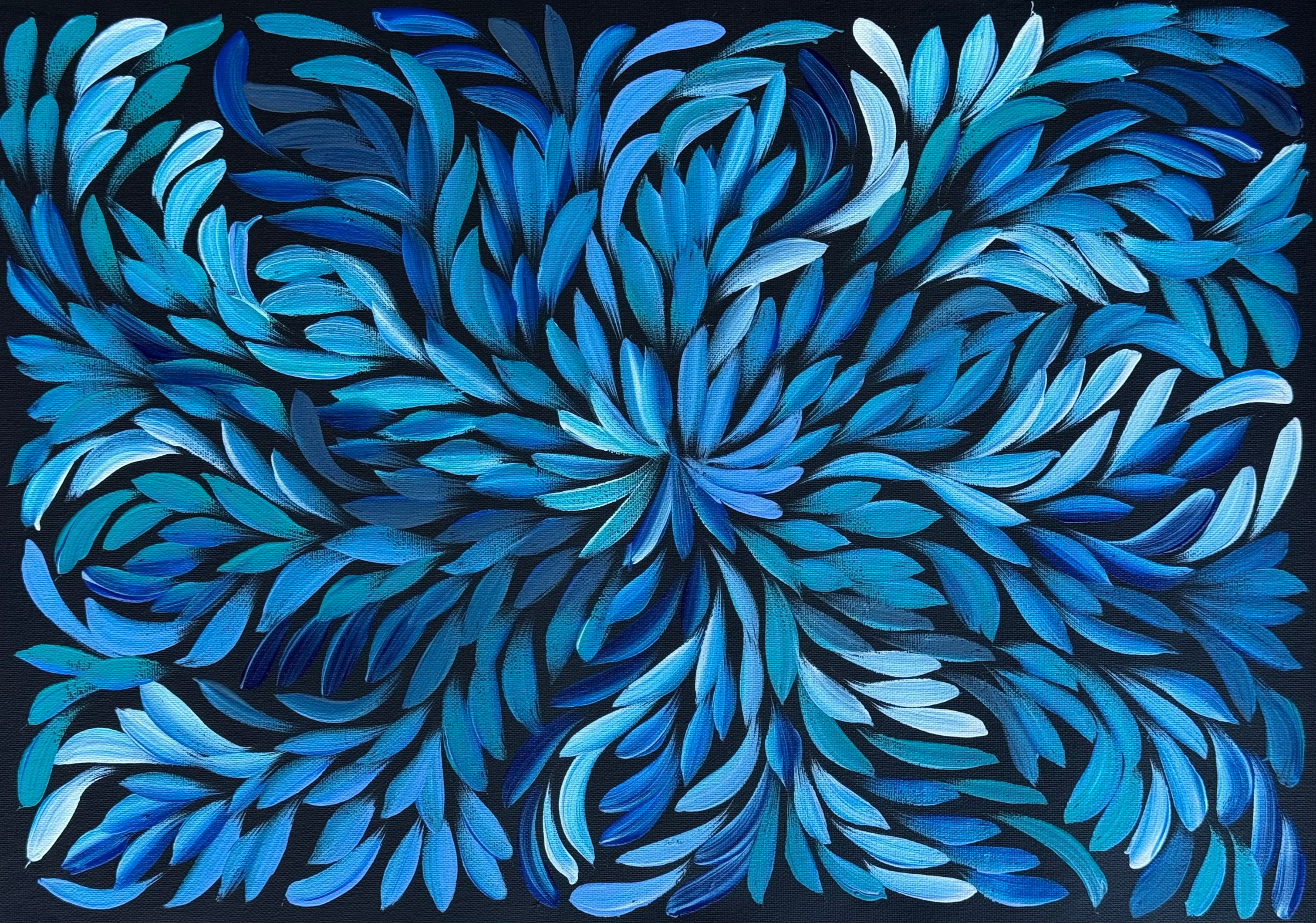 Louise Numina Napananka - Bush Medicine Leaves .42-43