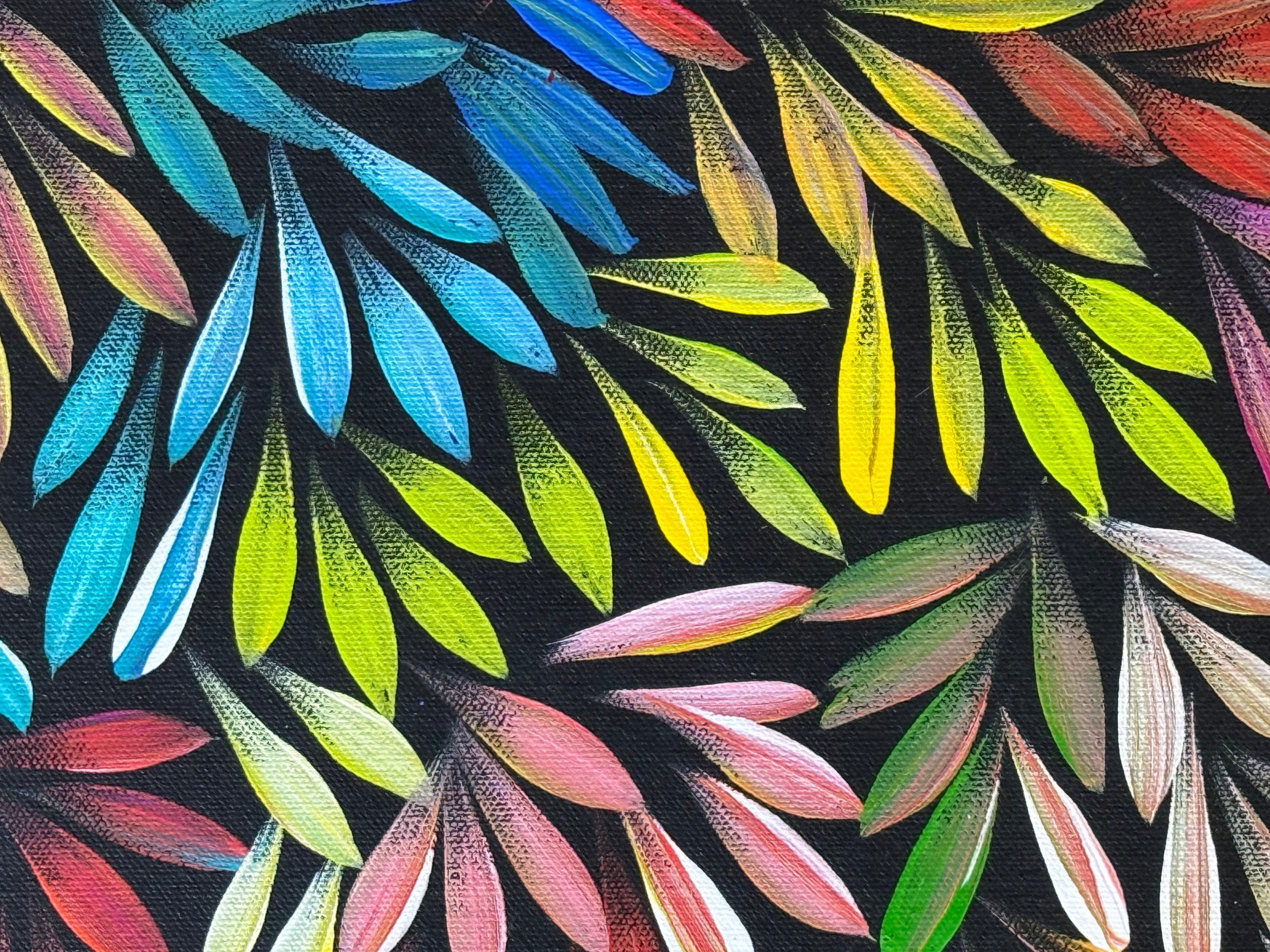 Sharon Numina - Bush Medicine Leaves - 153x43cm .14-34