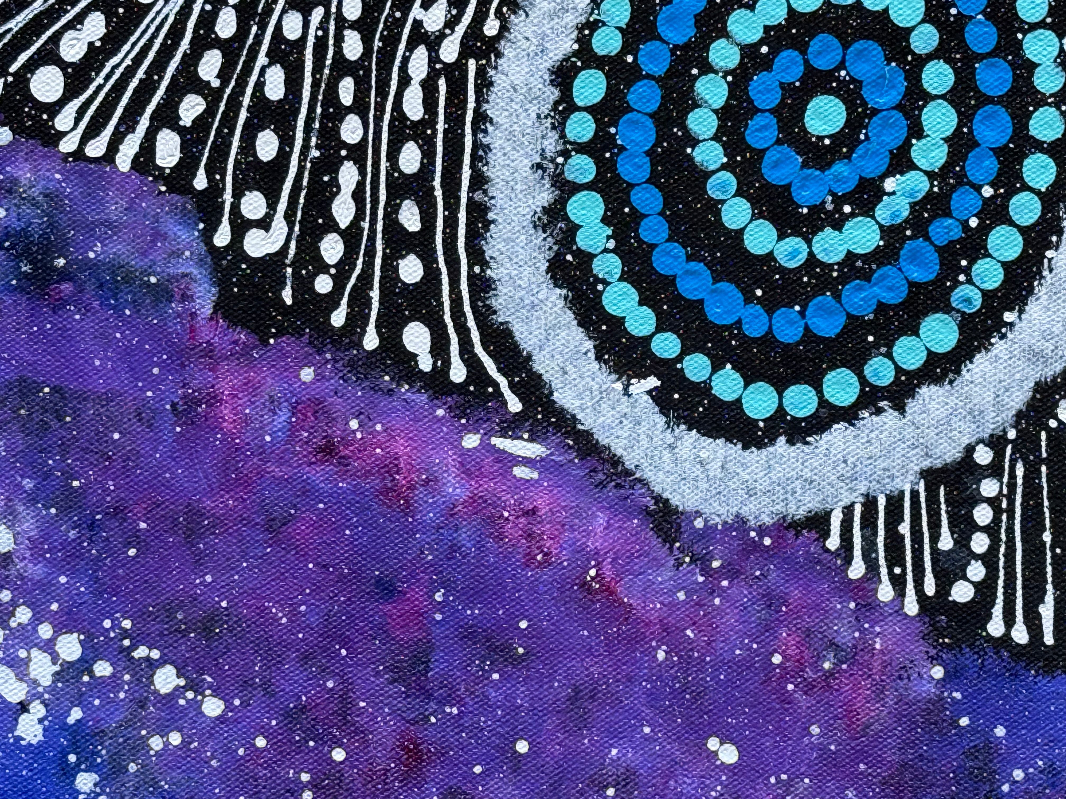 Maria Nampijinpa Brown - Seven Sisters Dreaming .78-1