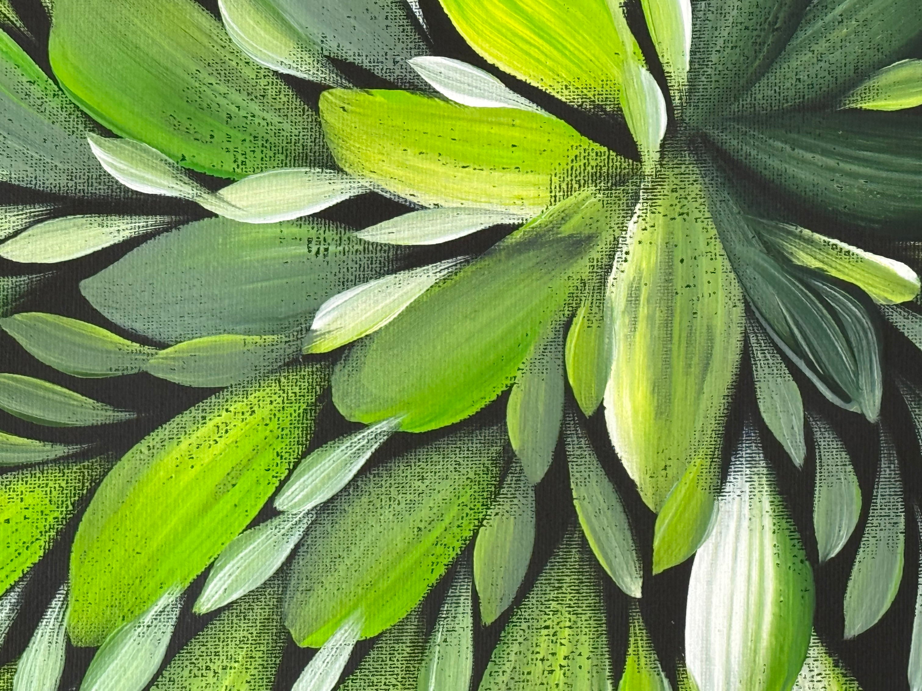 Louise Numina Napananka - Bush Medicine Leaves - 36x51cm .18-1