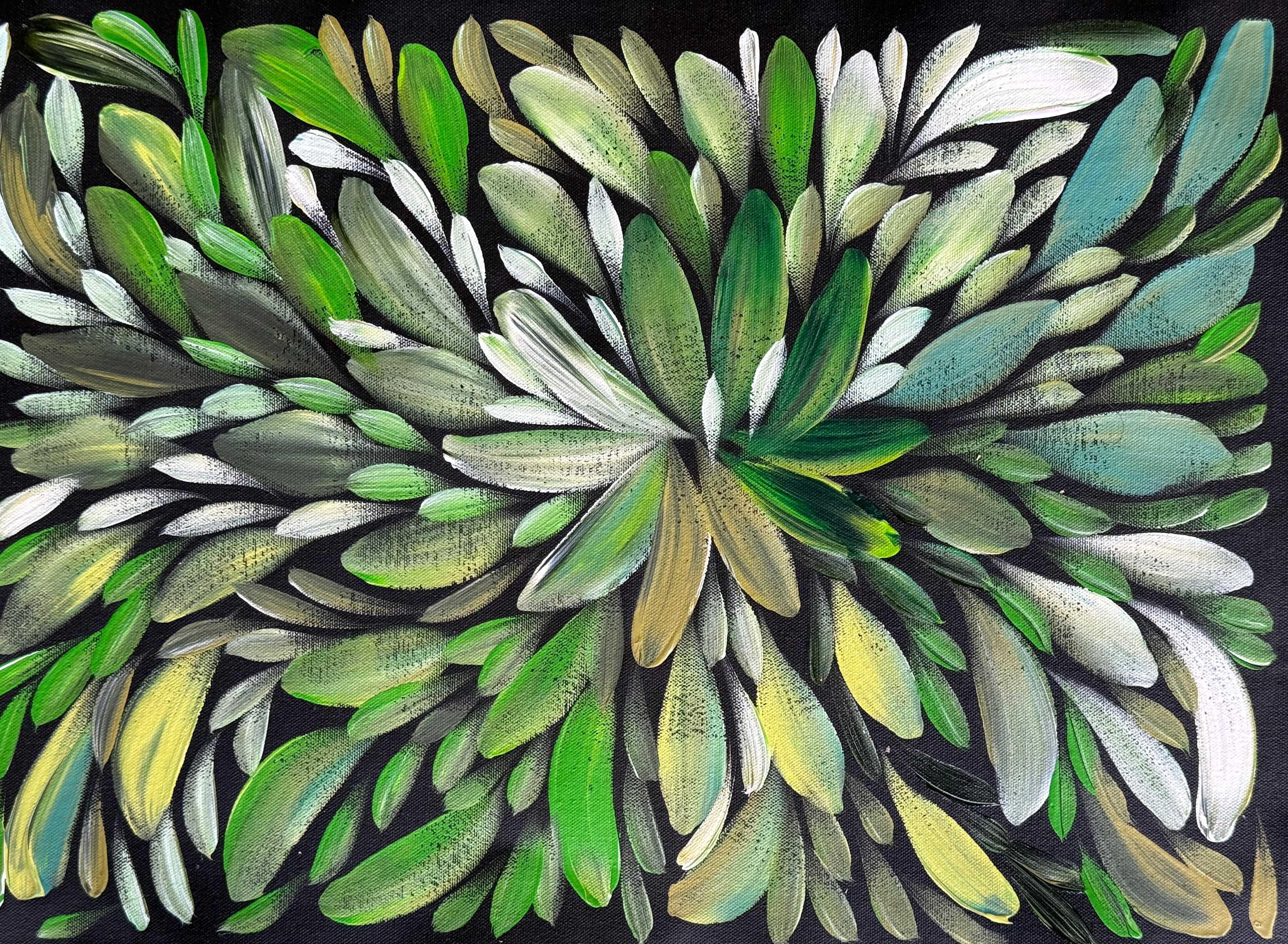 Louise Numina Napananka - Bush Medicine Leaves .22-32