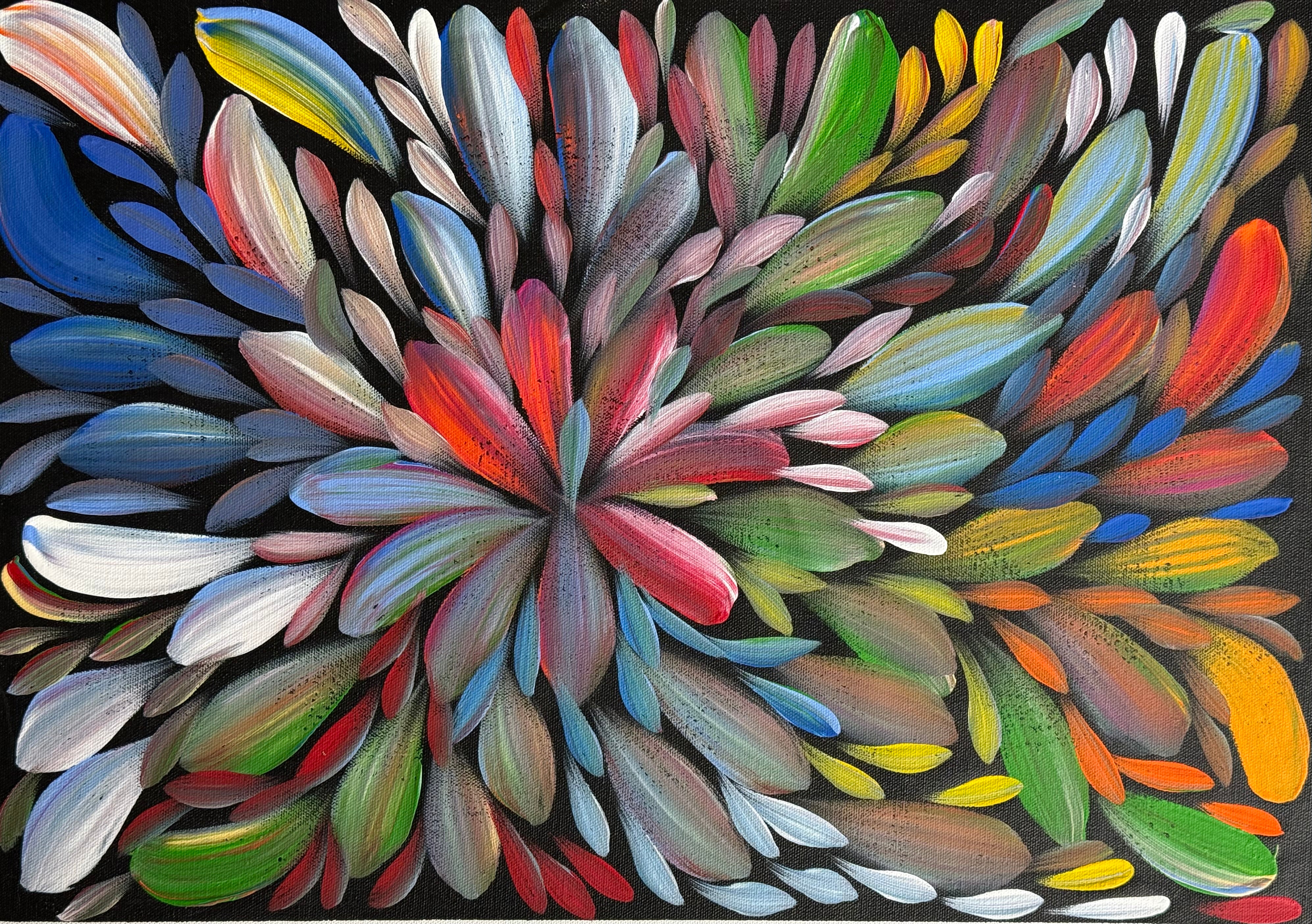 Louise Numina Napananka - Bush Medicine Leaves .16-22