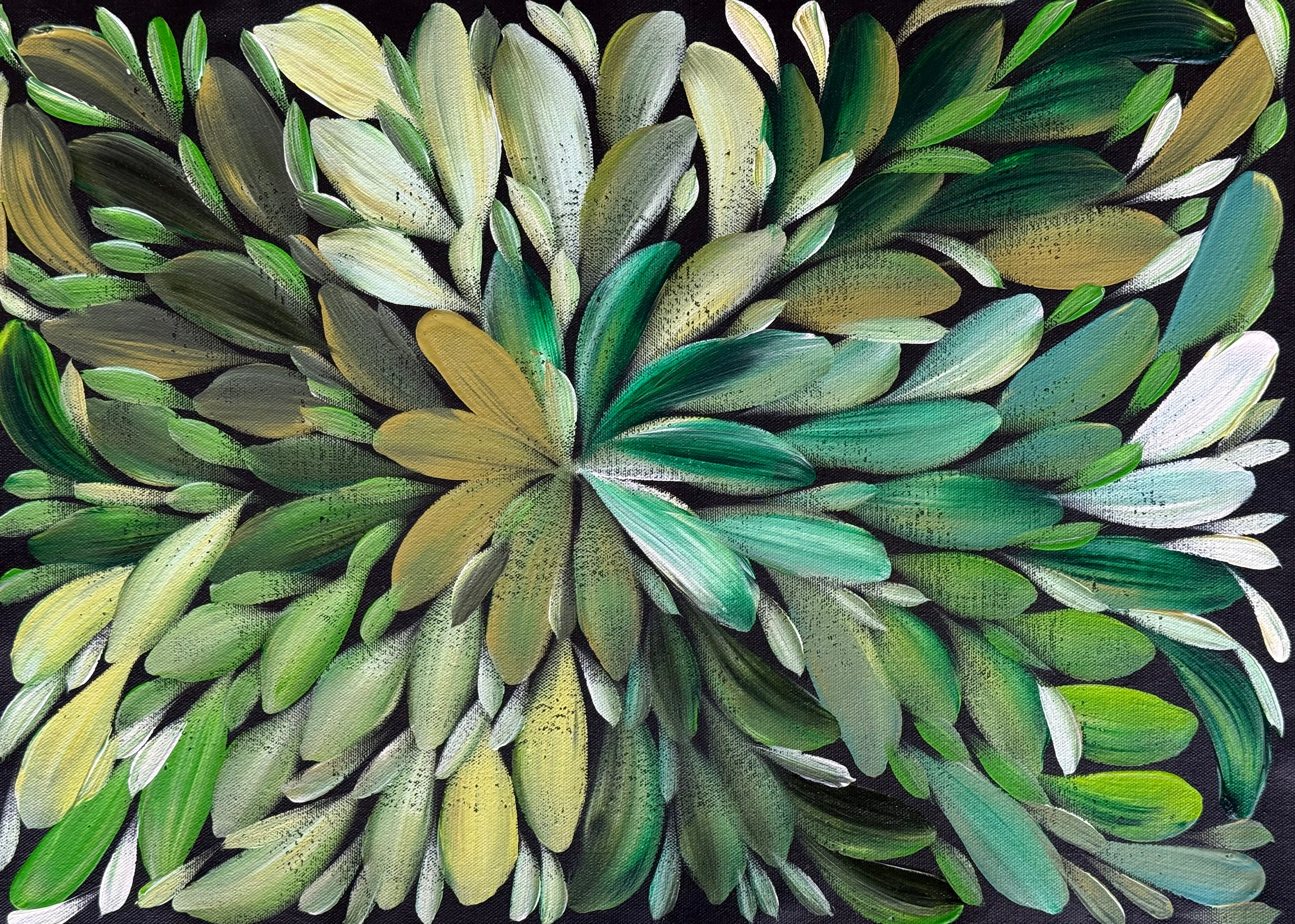 Louise Numina Napananka - Bush Medicine Leaves .22-9