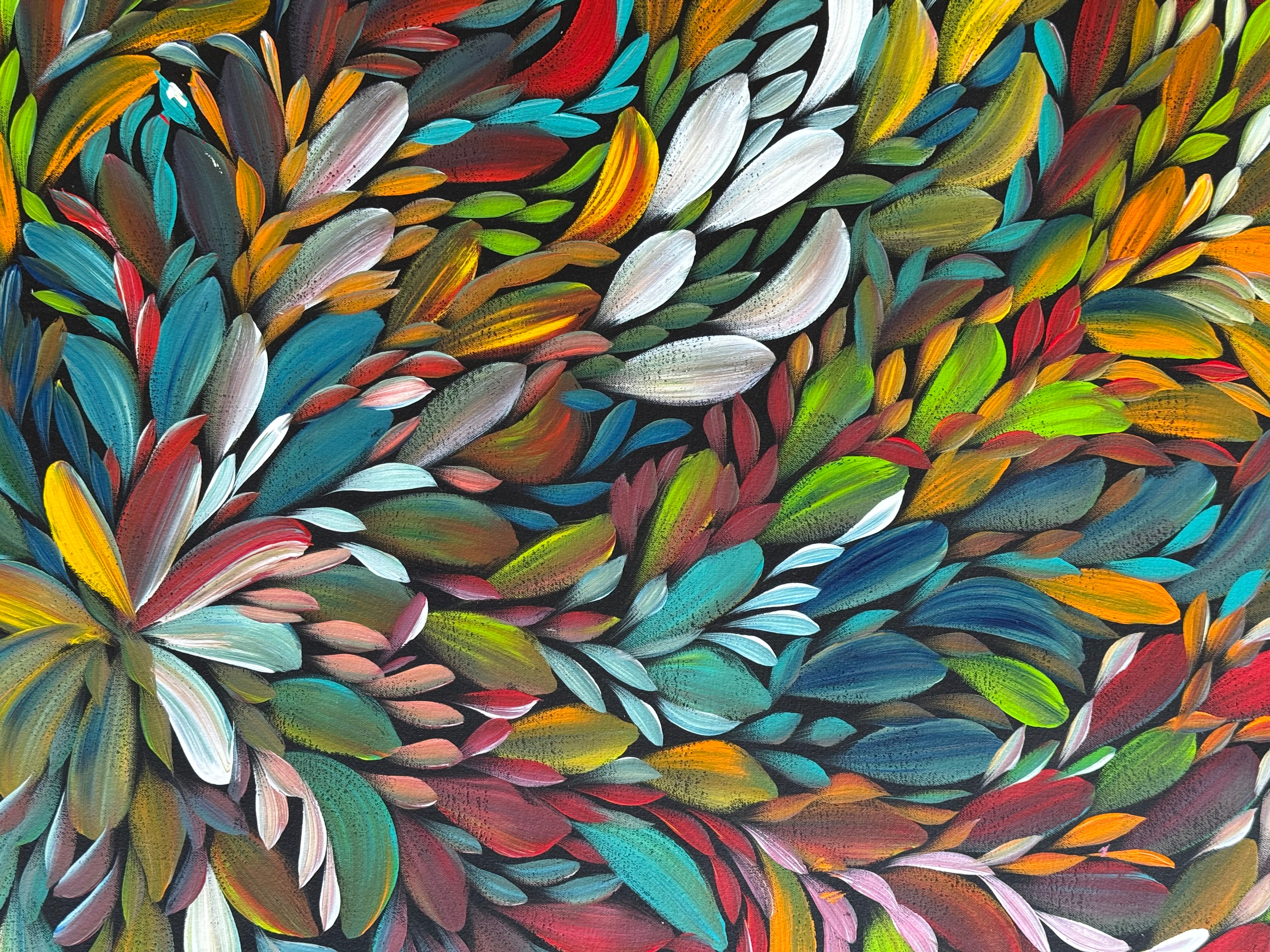 Louise Numina Napananka - Bush Medicine Leaves .21-13