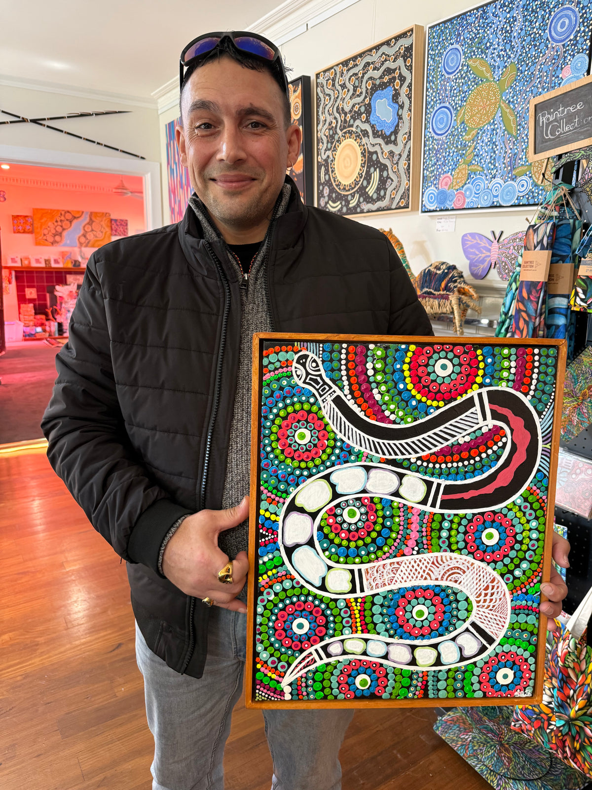 Shannon Bausch - Rainbow Serpent *pre-stretched*