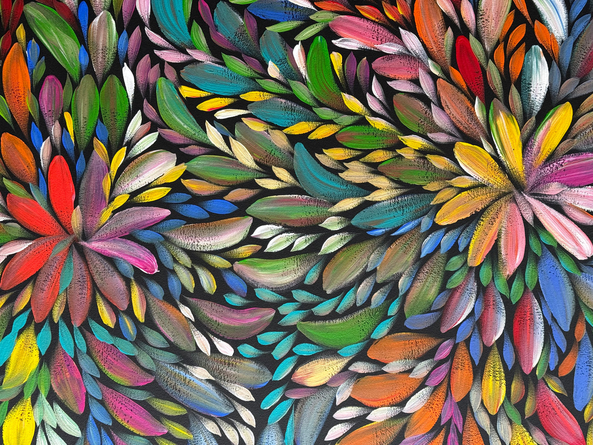 Louise Numina Napananka - Bush Medicine Leaves .21-3