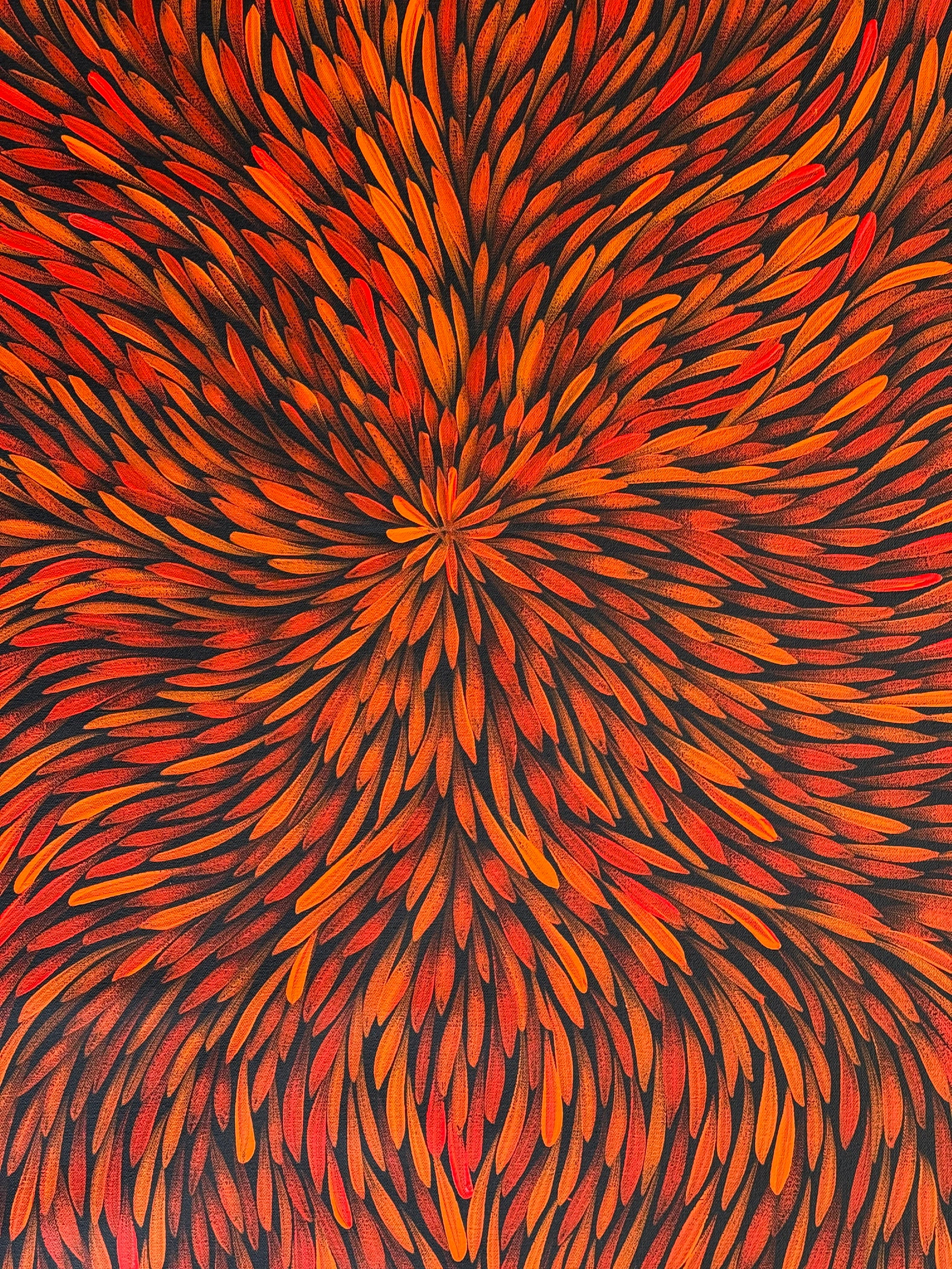 Sharon Numina - Bush Medicine Leaves - 97x95cm .02-3