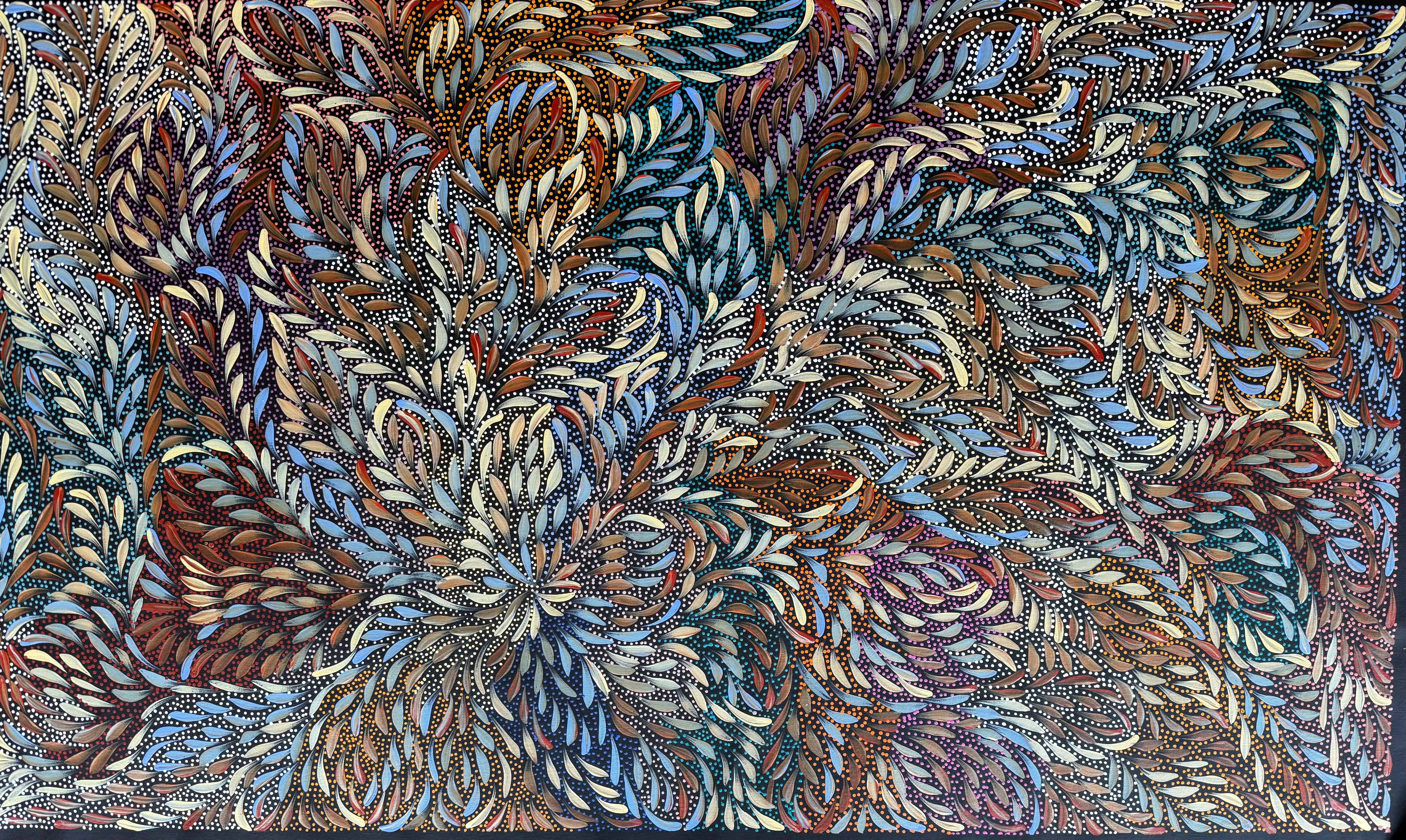 Caroline Numina - Seeded Bush Medicine Leaves .91-16