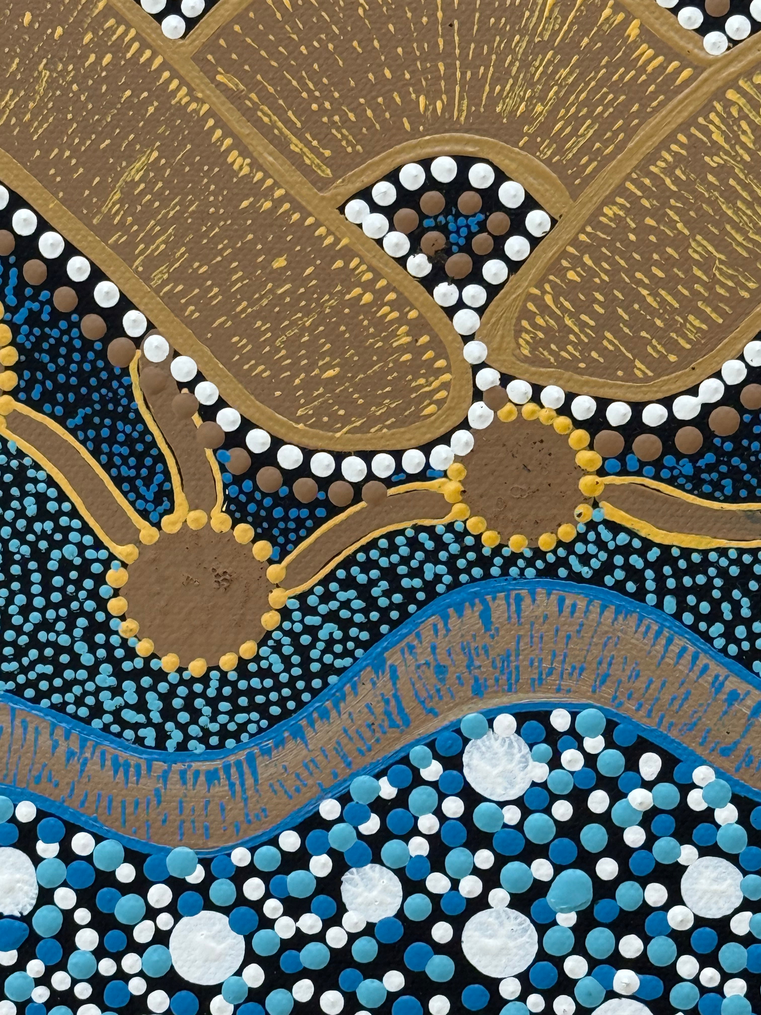 Deidre Burgoyne Rosier - My Travels to Land and Sea .89-17 *pre-stretched*