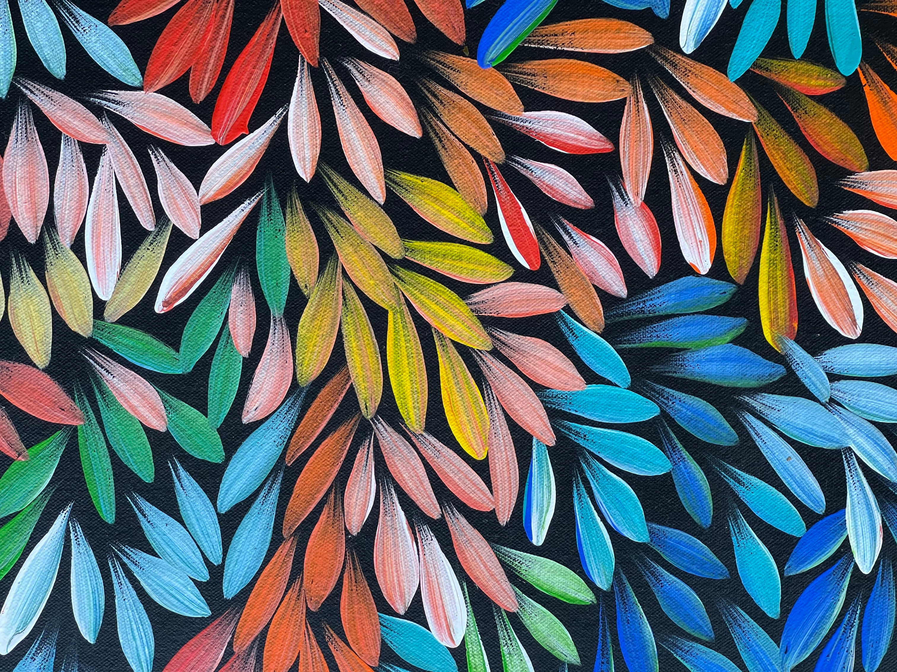 Sharon Numina - Bush Medicine Leaves - 132x95cm .80-31