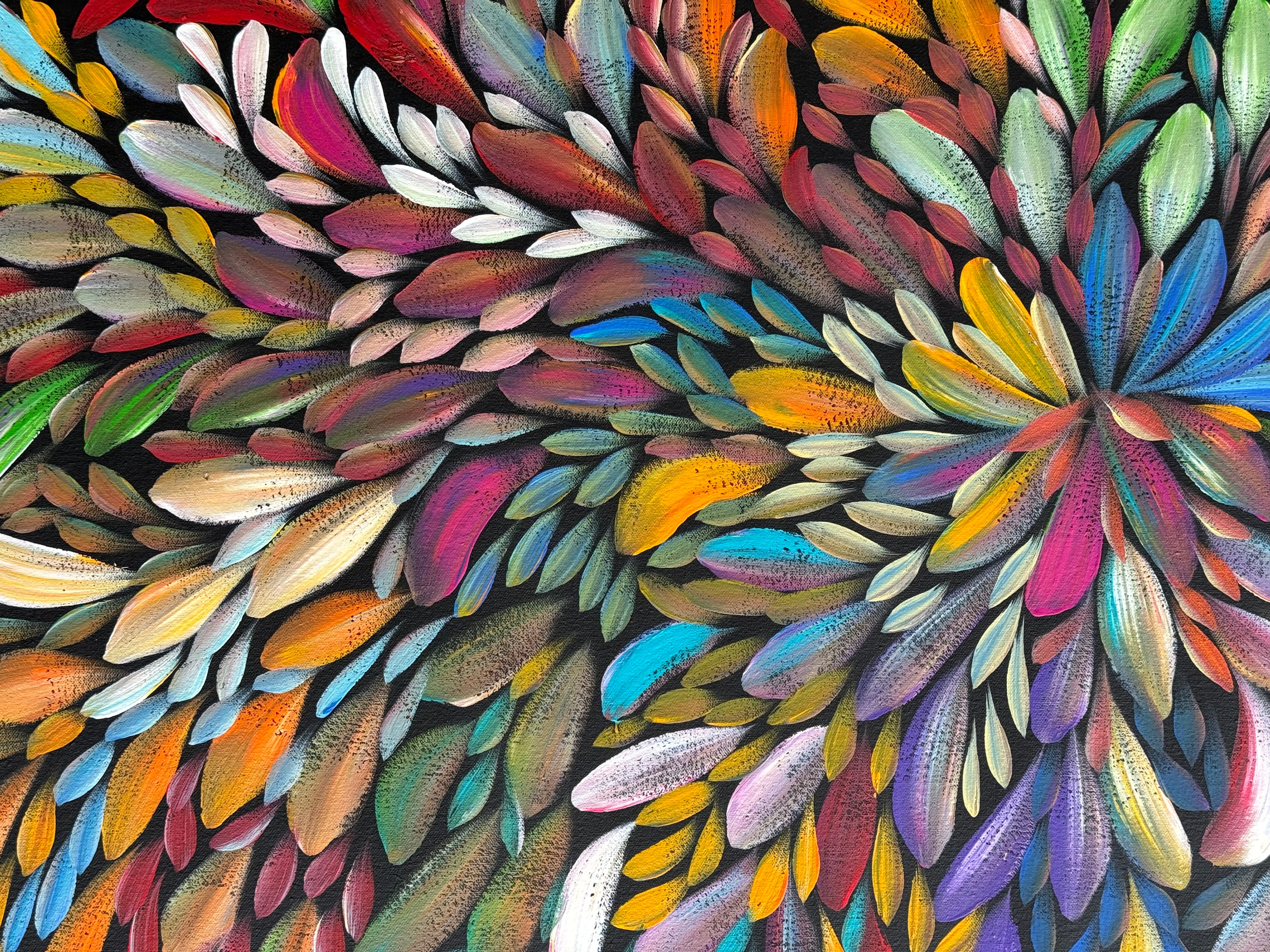 Louise Numina Napananka - Bush Medicine Leaves .65-4