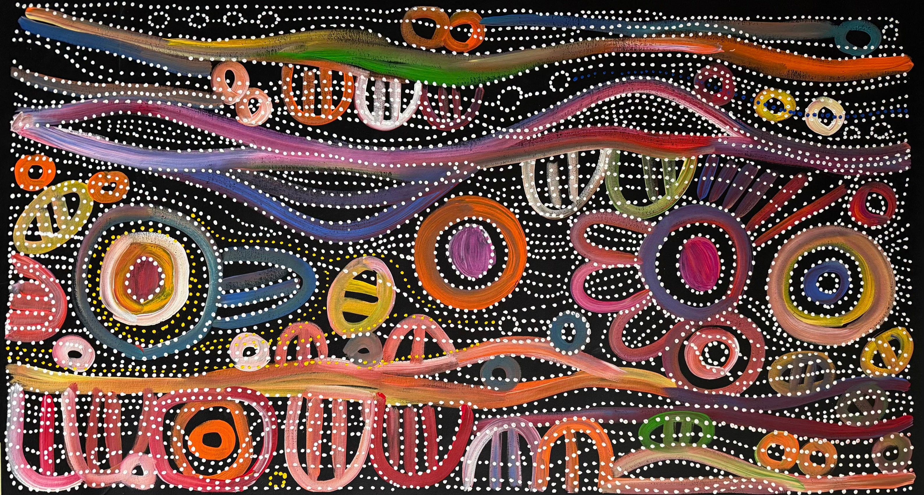 Louise Numina Napananka - Women's Ceremony, Body Paint, Aweleye .49-25