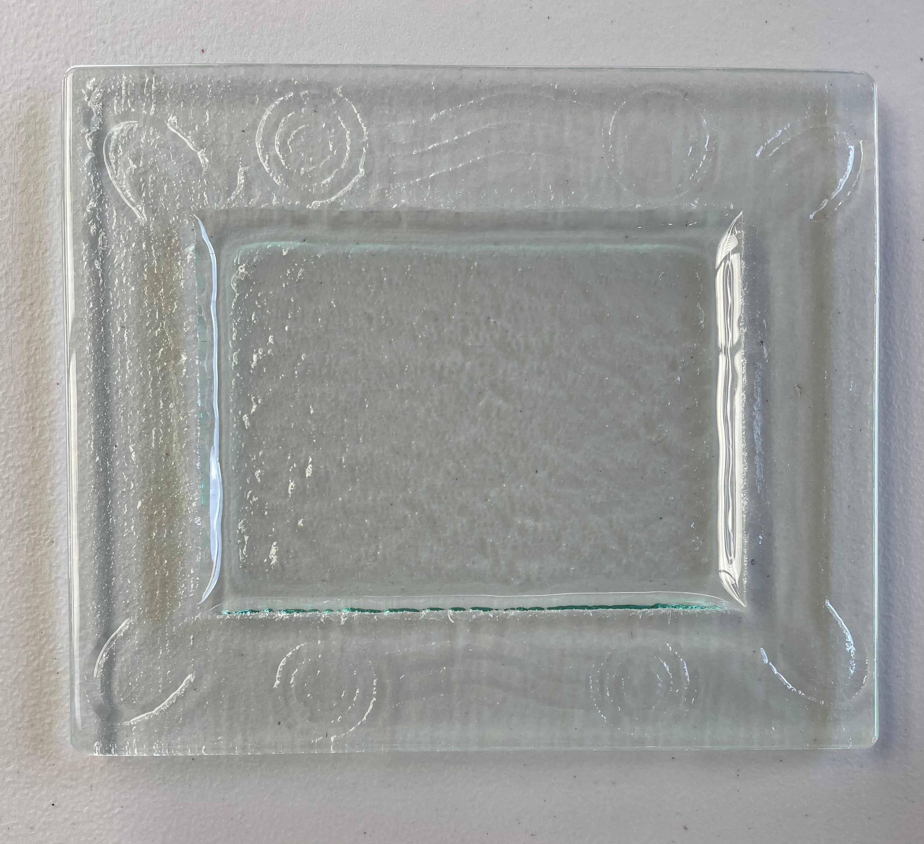 Mini Rectangle Glass Tray - Wathaurong Glass