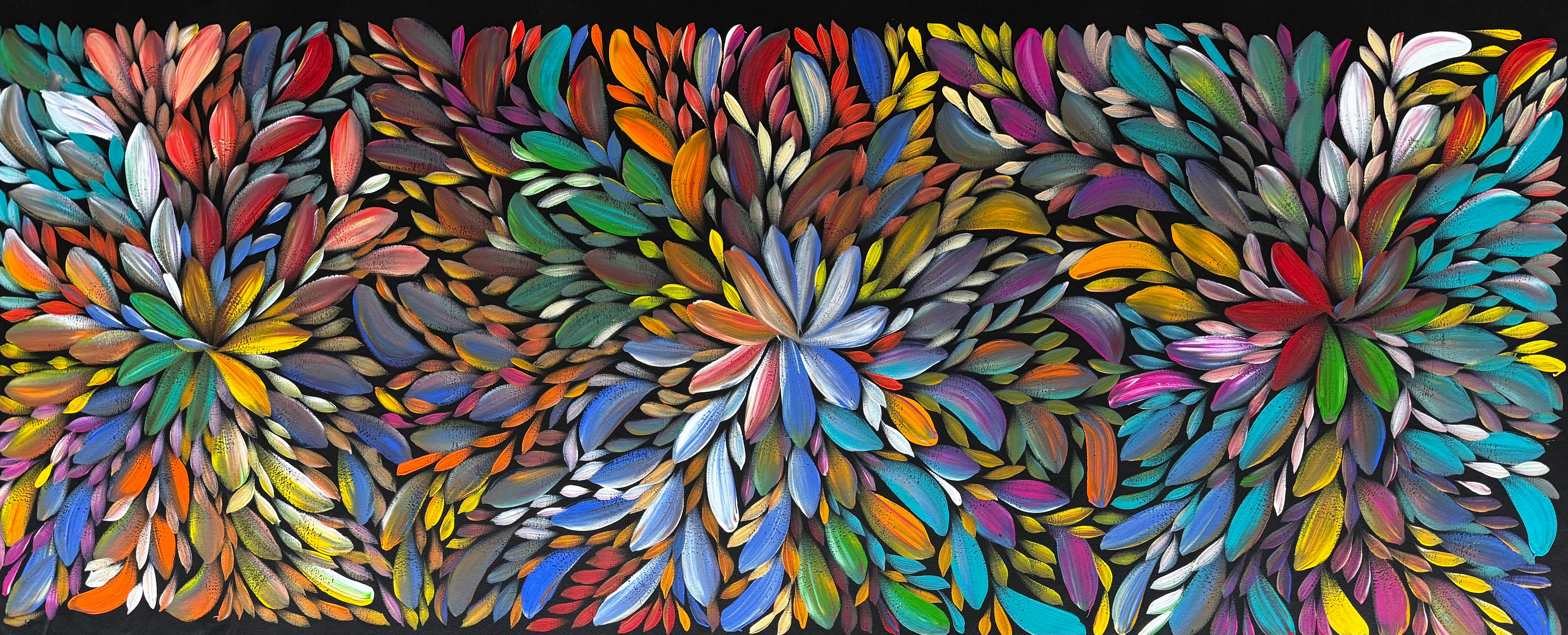 Louise Numina Napananka - Bush Medicine Leaves .25-7