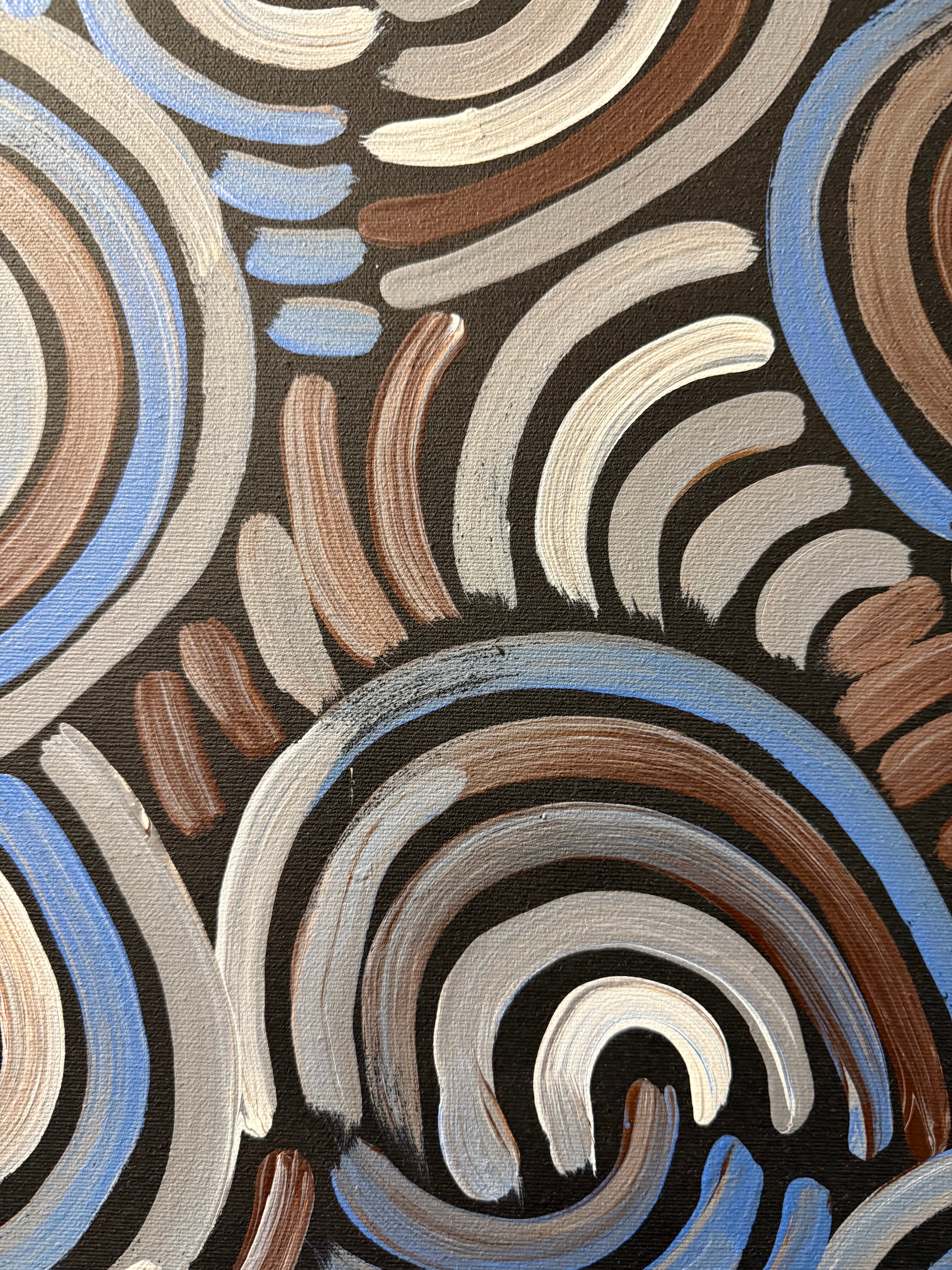 Louise Numina Napananka - Water Soakage *pre-stretched*