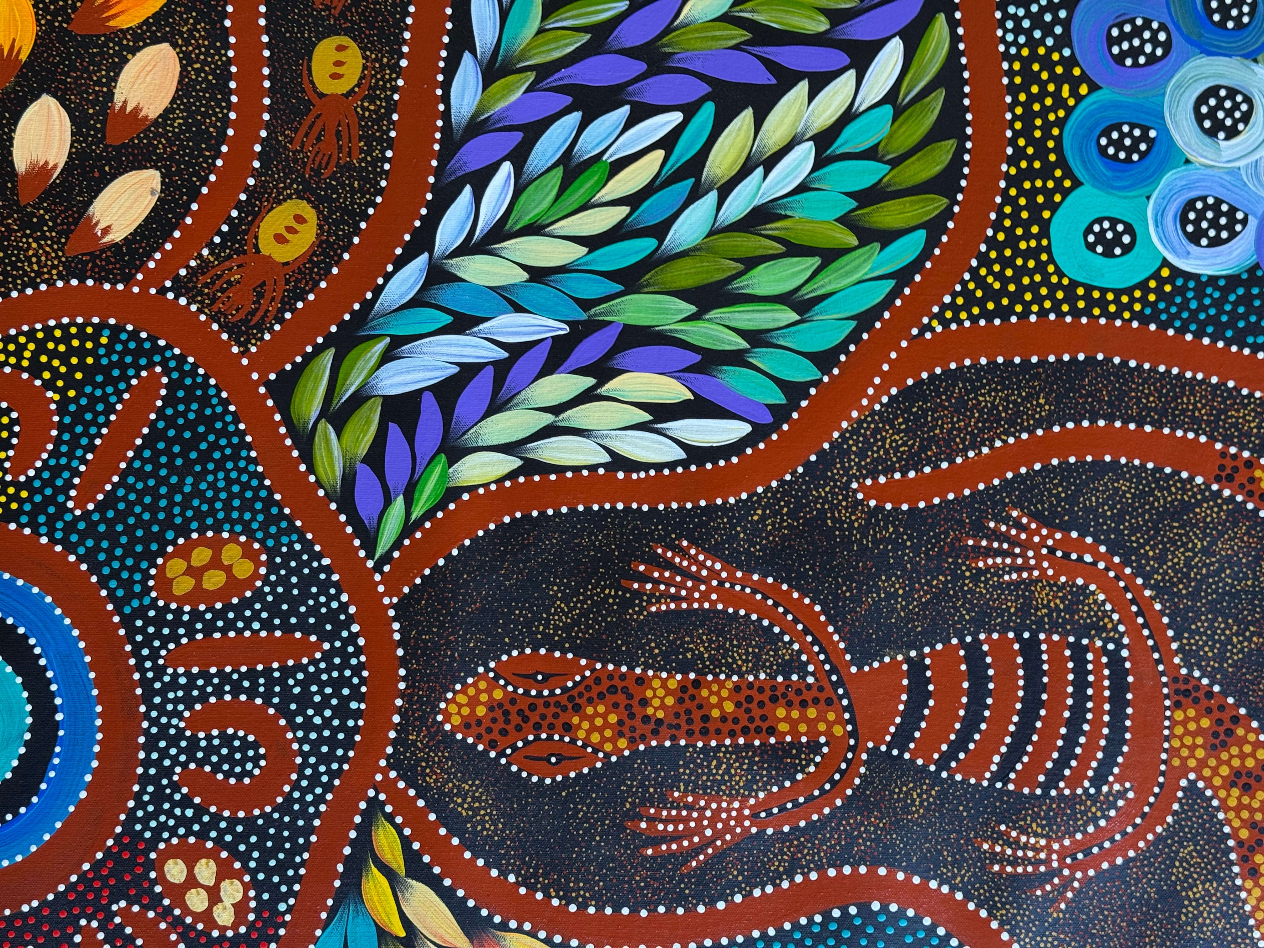 Jacinta Numina Waugh - Women Collecting Bush Tuckers .82