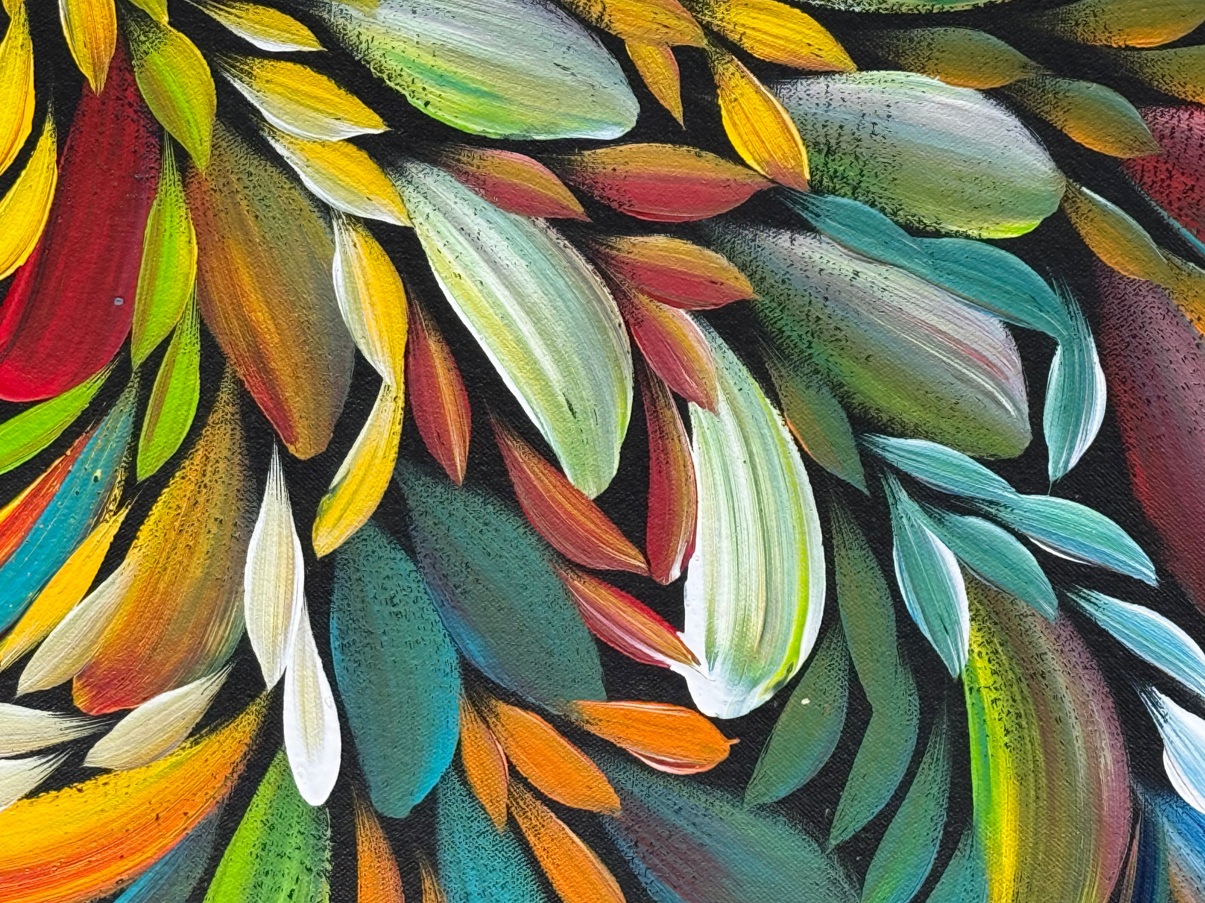 Louise Numina Napananka - Bush Medicine Leaves .21-14