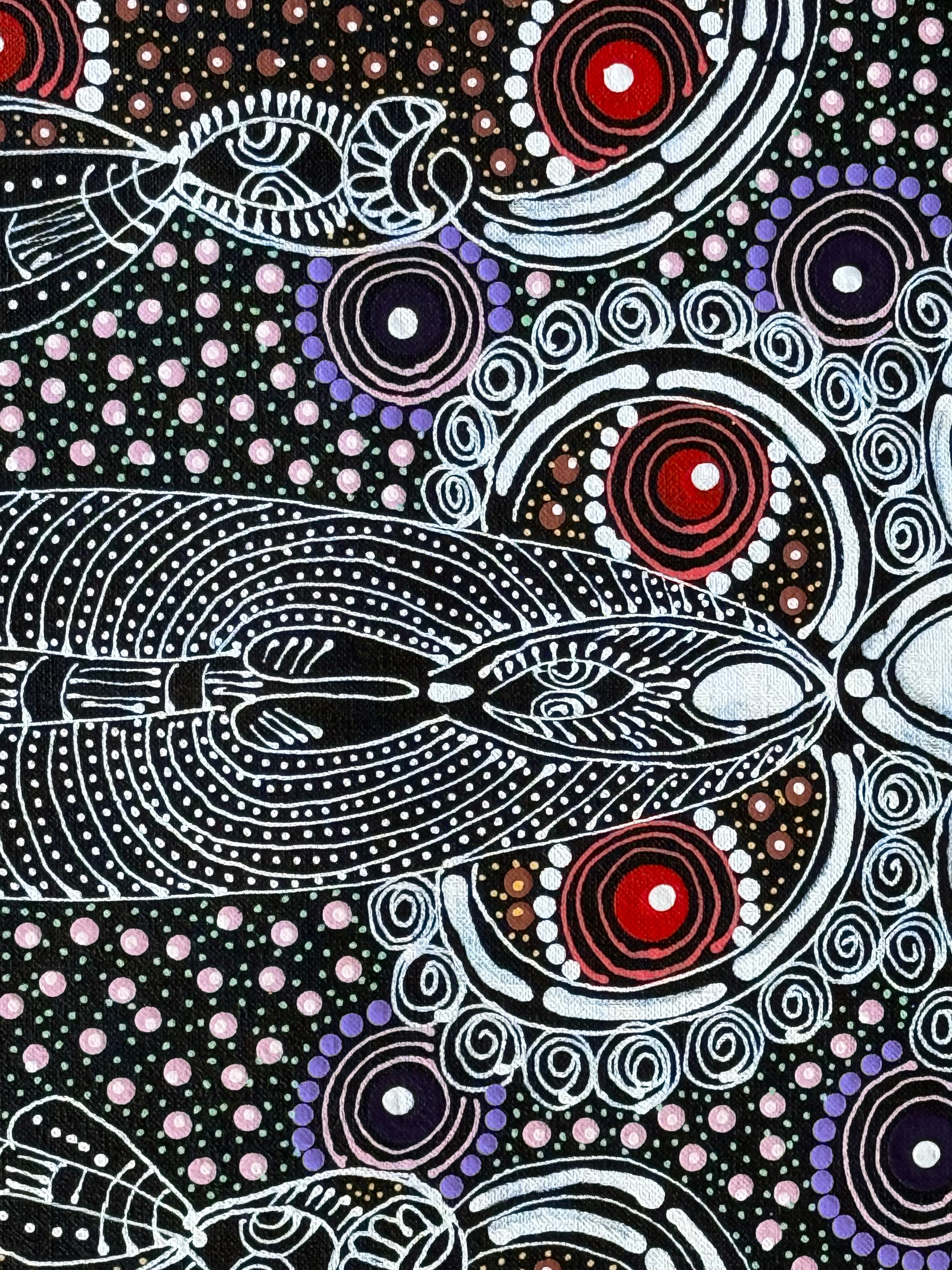 Colleen Wallace Nungarray - Dreamtime Sisters .105