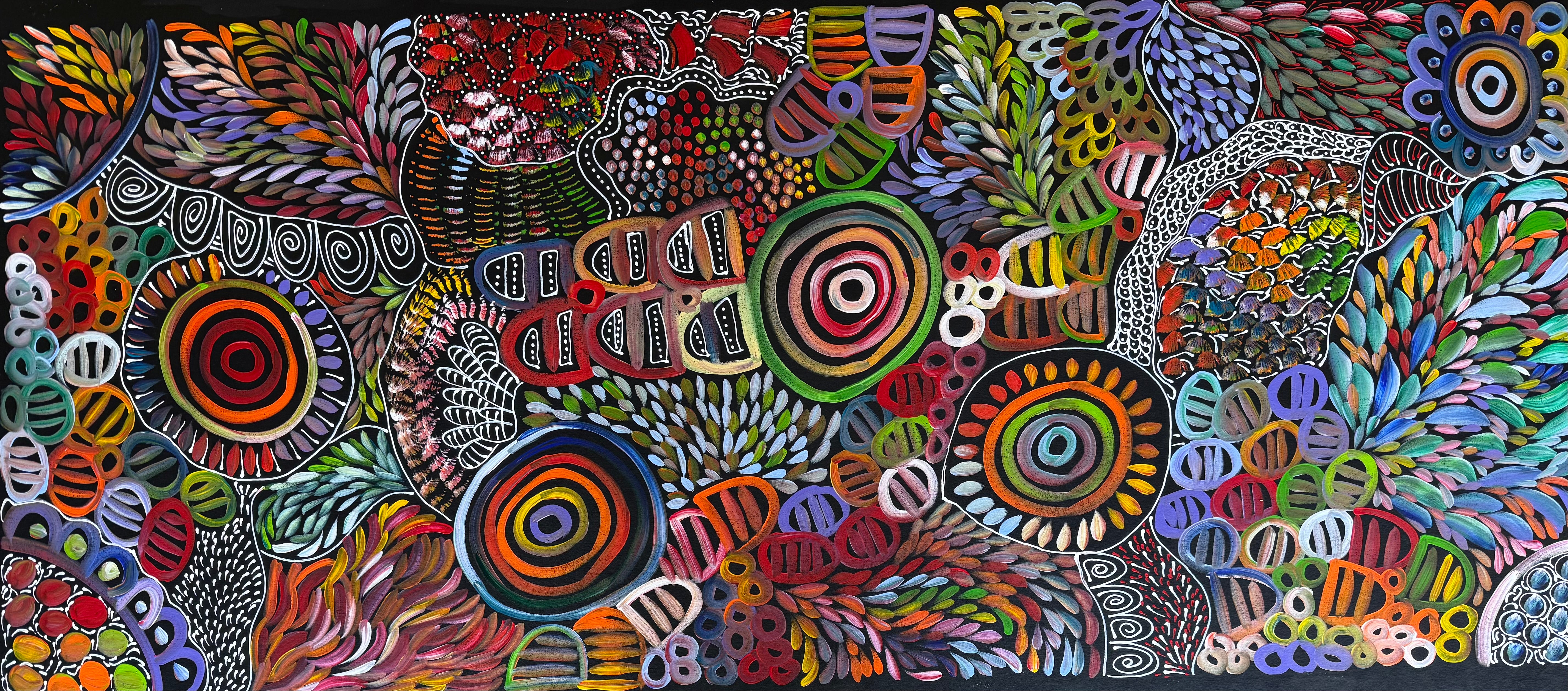 Louise Numina Napananka - Dreamtime .28-13