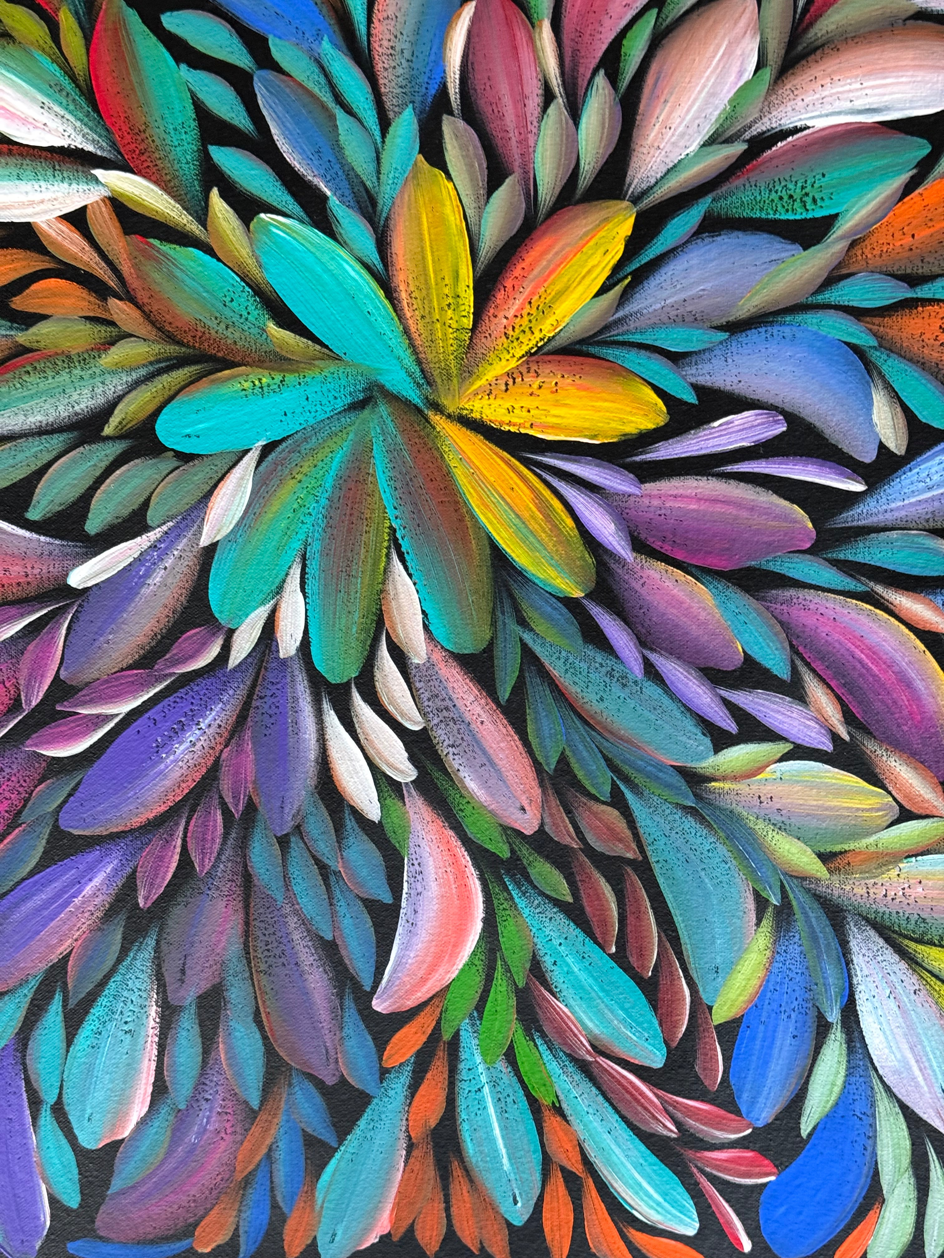 Louise Numina Napananka - Bush Medicine Leaves .16-58