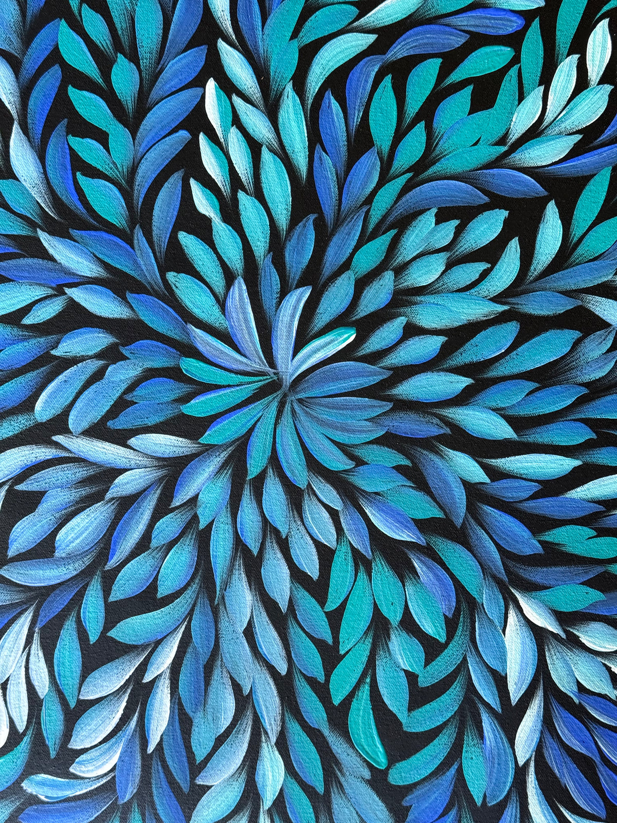 Louise Numina Napananka - Bush Medicine Leaves .36-24