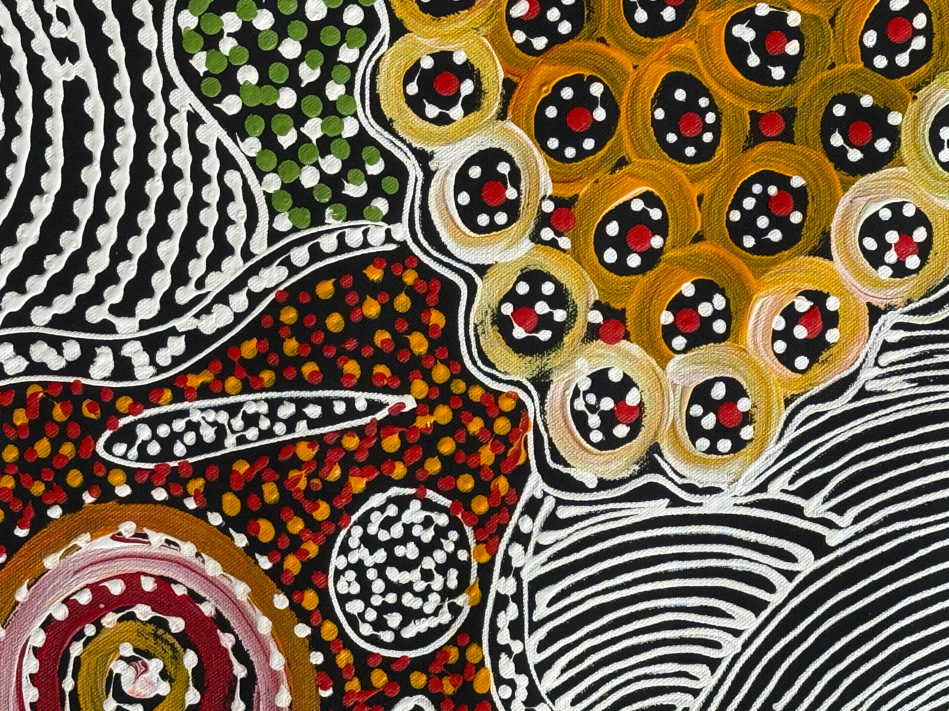 Janet Golder Kngwarreye - My Country .001