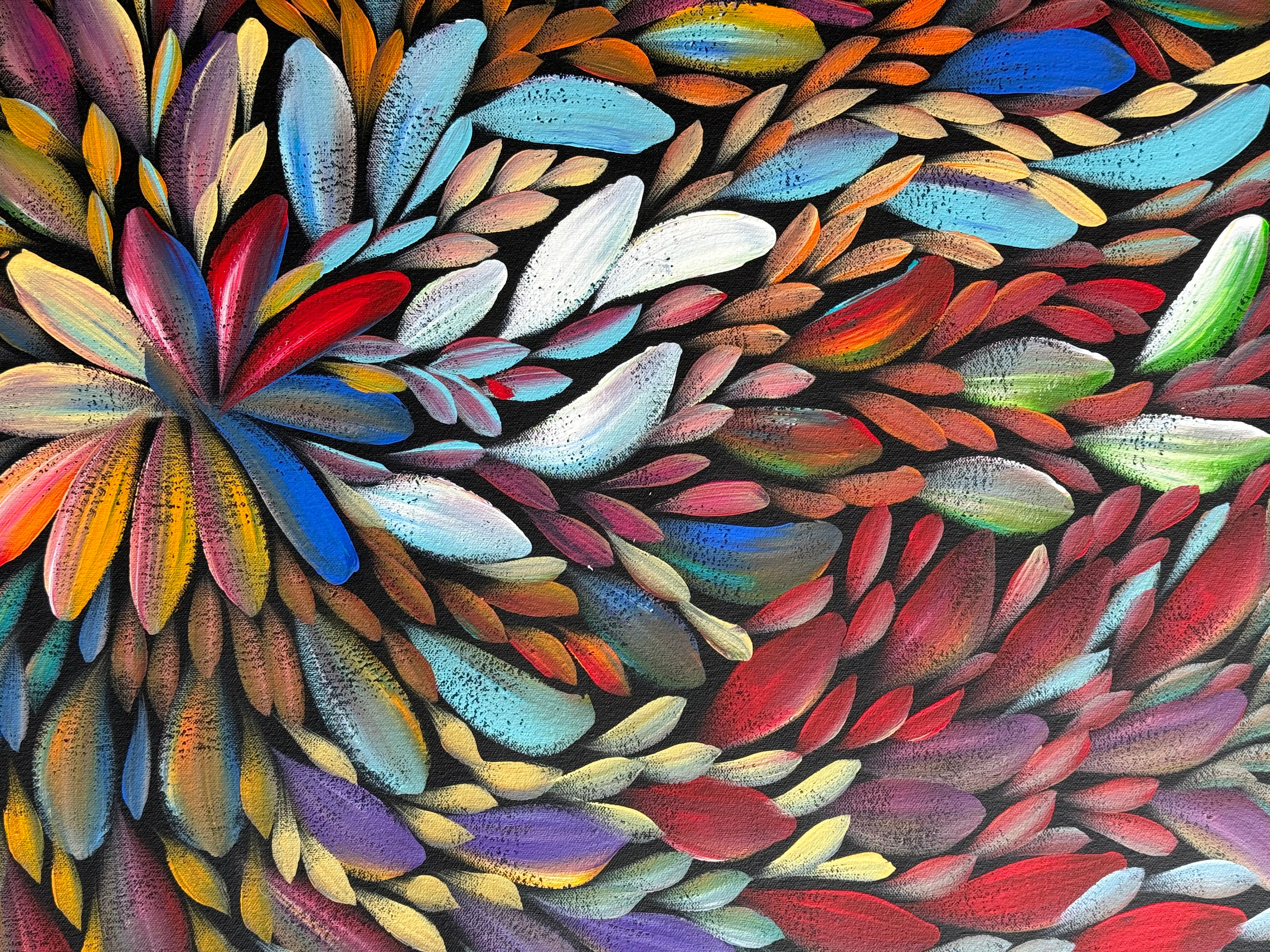 Louise Numina Napananka - Bush Medicine Leaves .65-3