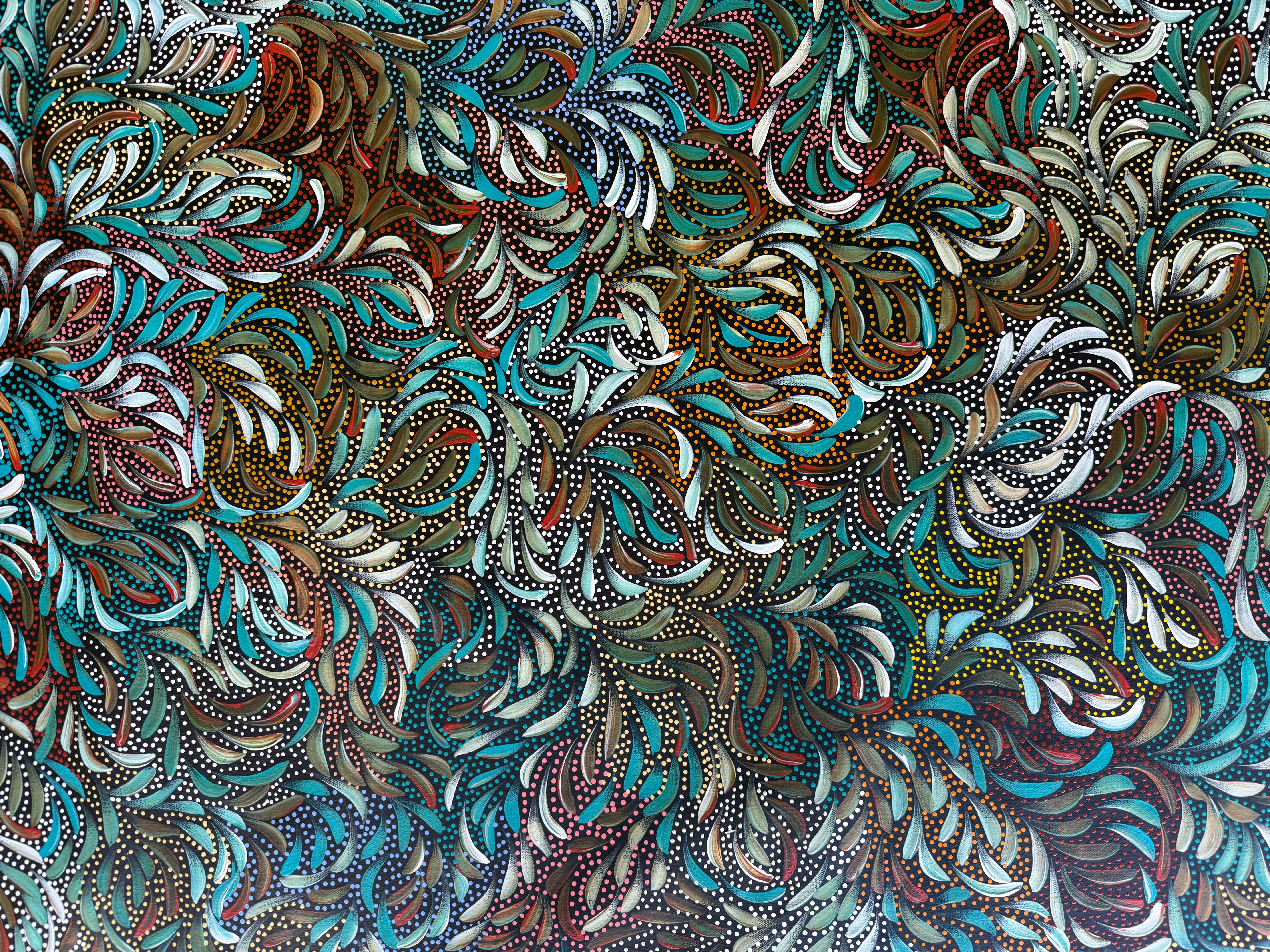 Caroline Numina - Bush Medicine Leaves and Seeds .87-2