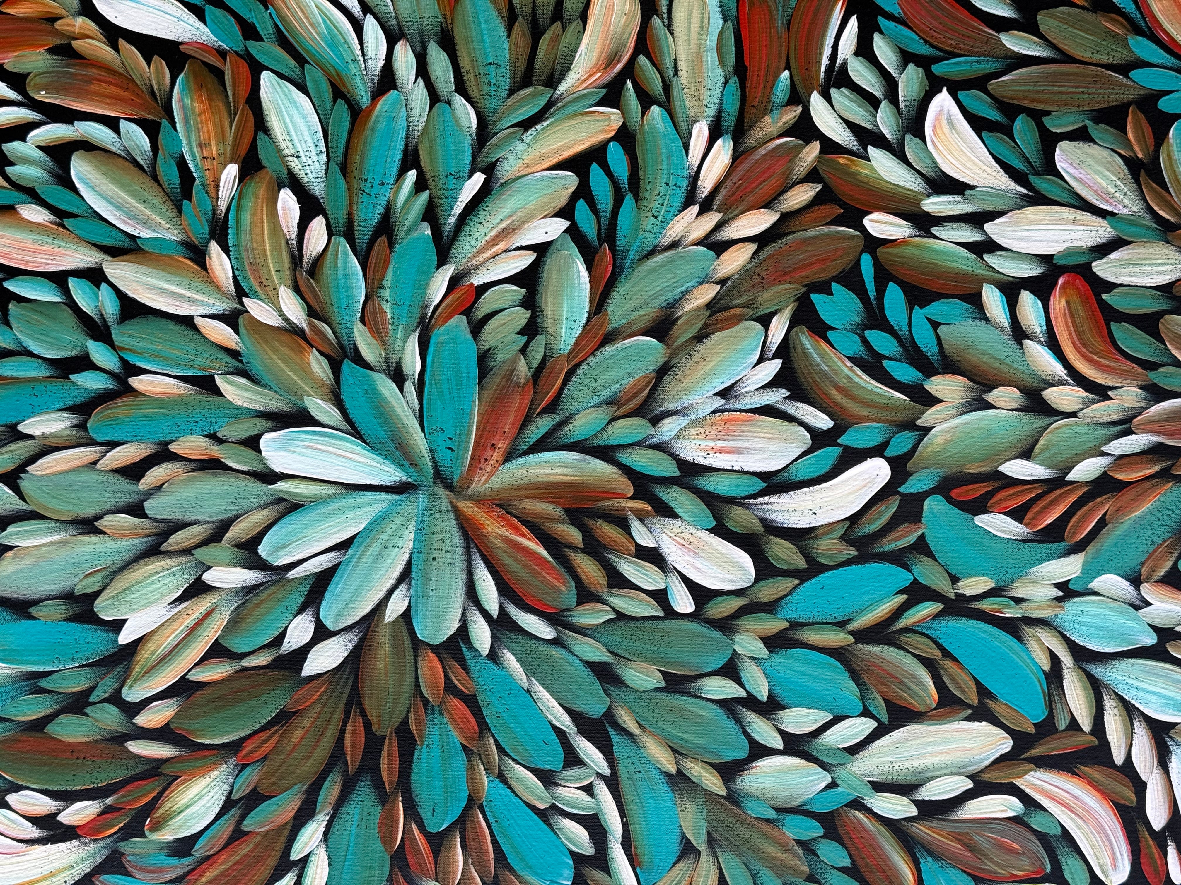 Louise Numina Napananka - Bush Medicine Leaves .16-73