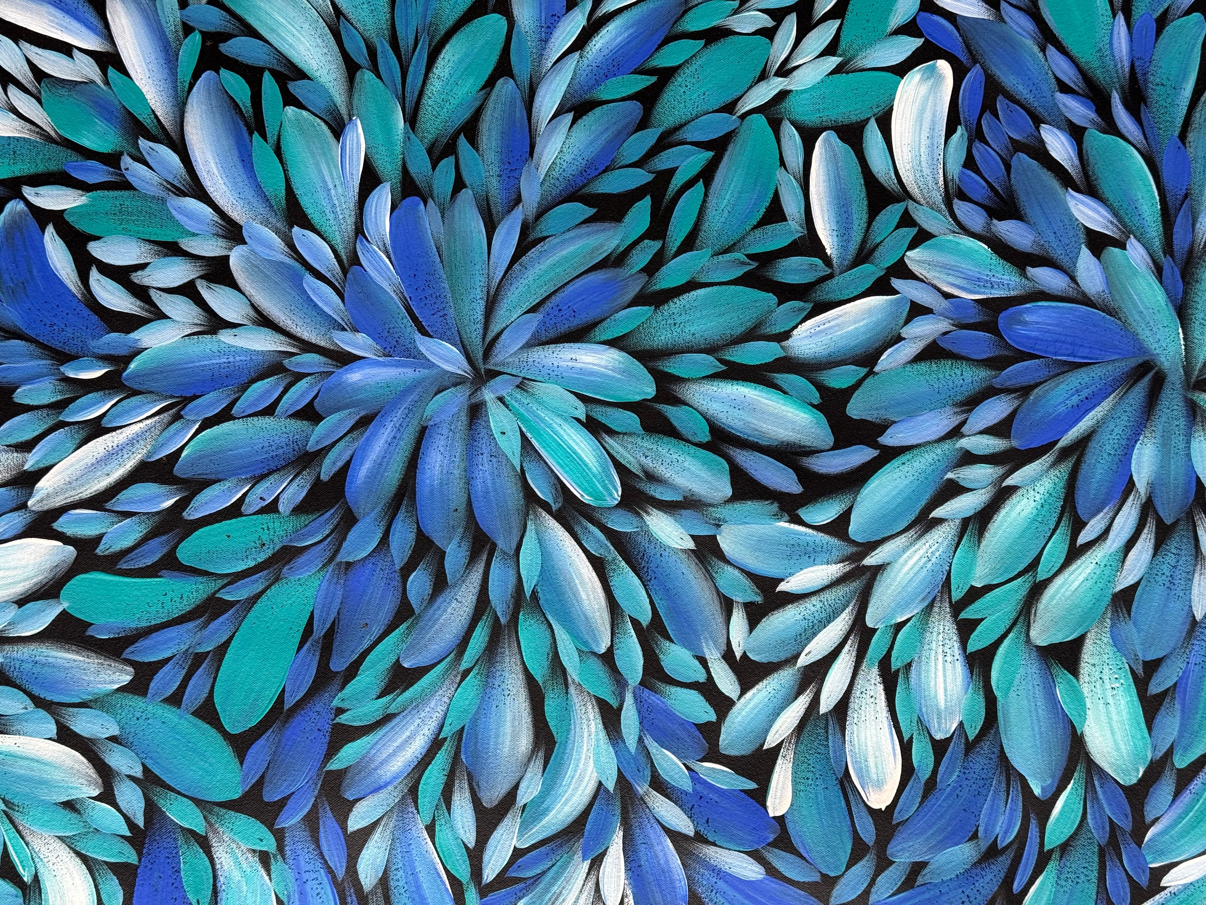 Louise Numina Napananka - Bush Medicine Leaves .09-9